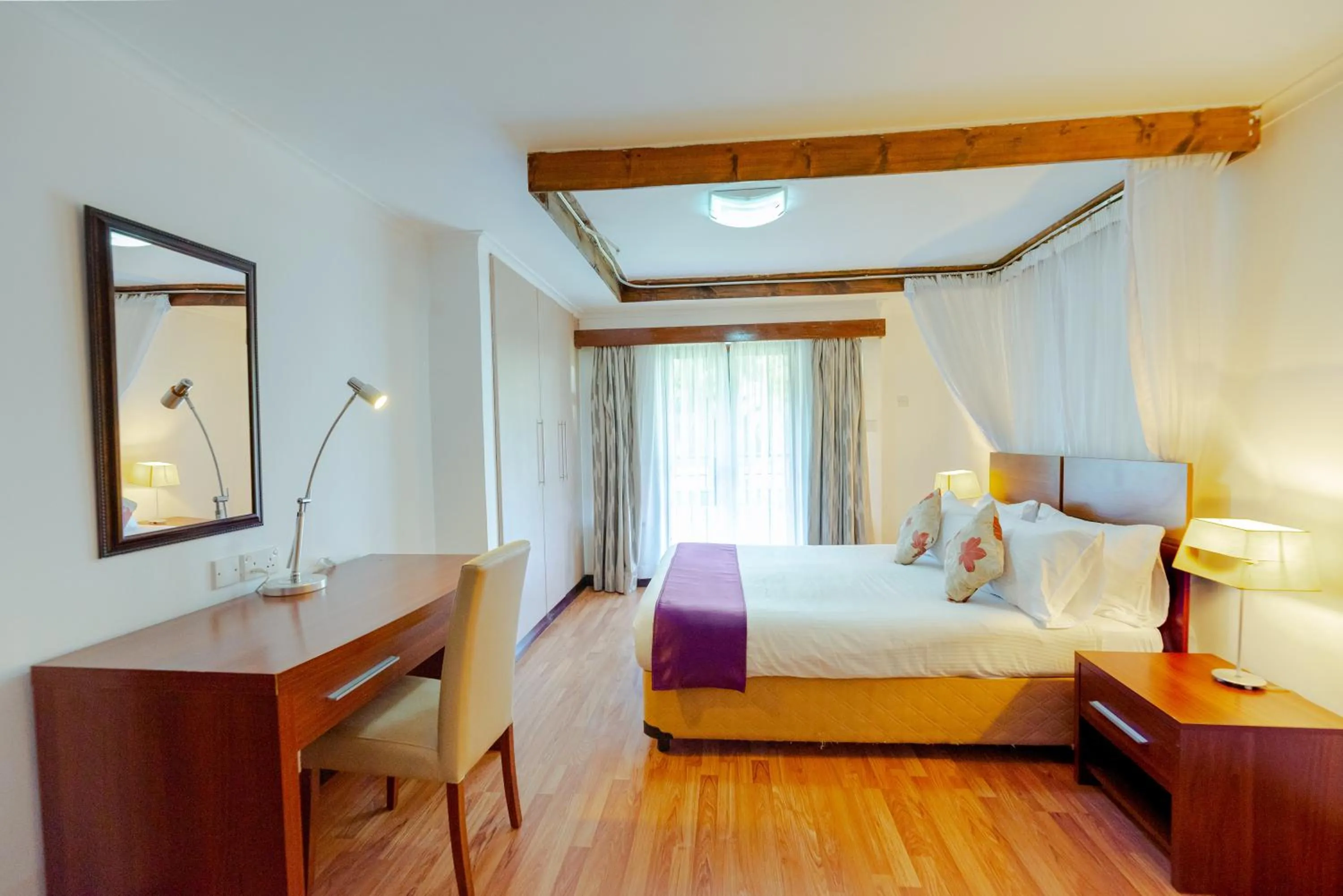 Bedroom, Bed in Heri Heights Hotel Apartments, SureStay Collection by Best Western
