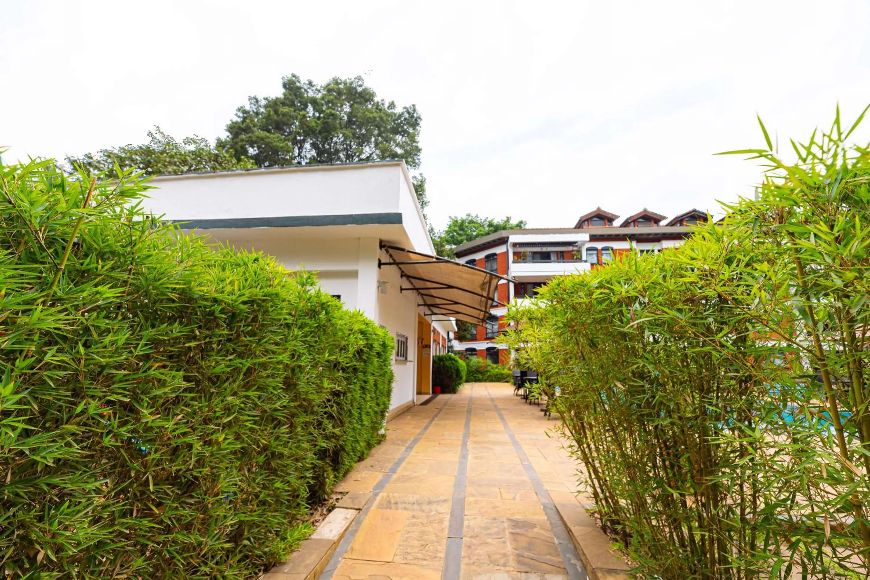 Property building in Heri Heights Hotel Apartments, SureStay Collection by Best Western