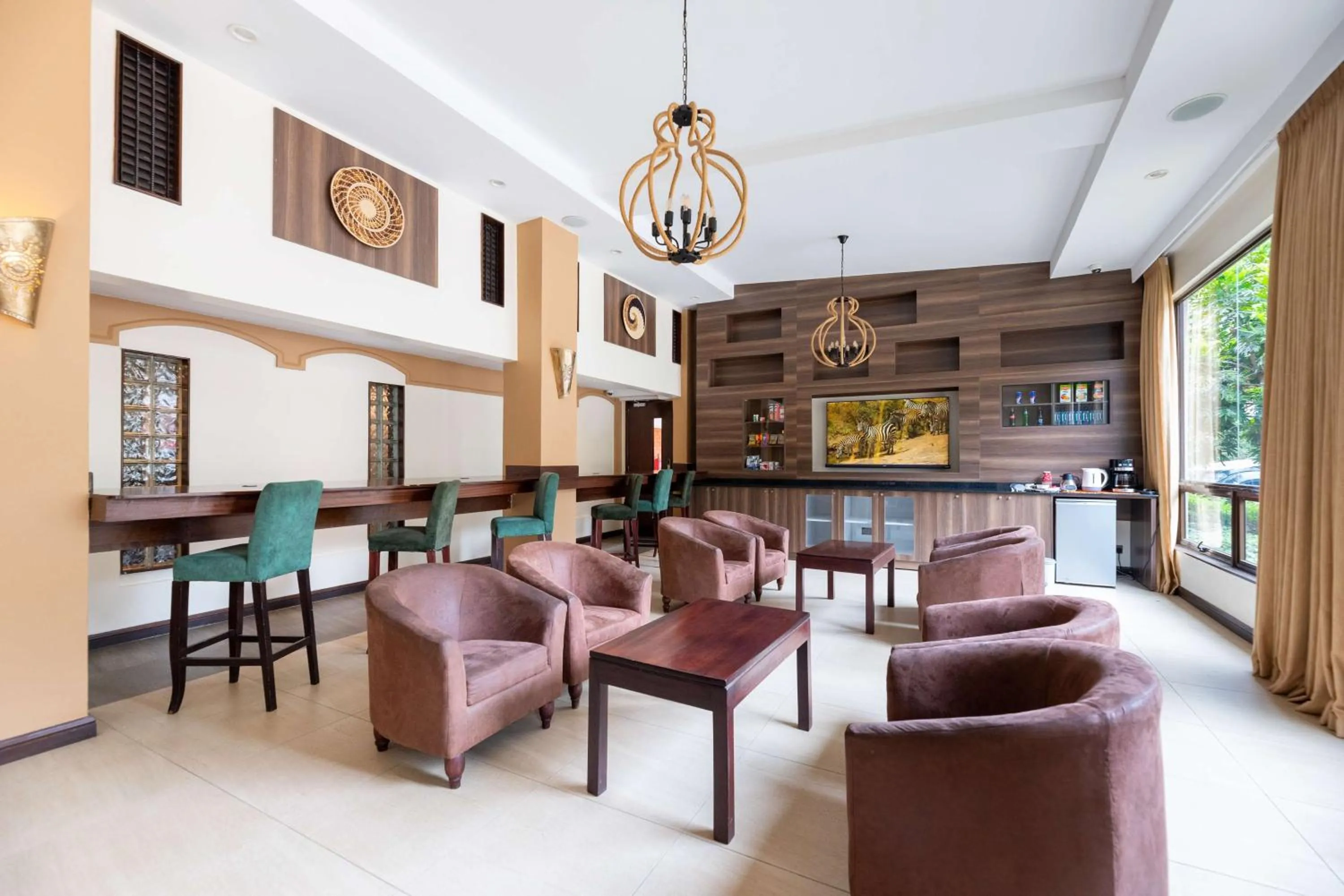 Lobby or reception in Heri Heights Hotel Apartments, SureStay Collection by Best Western