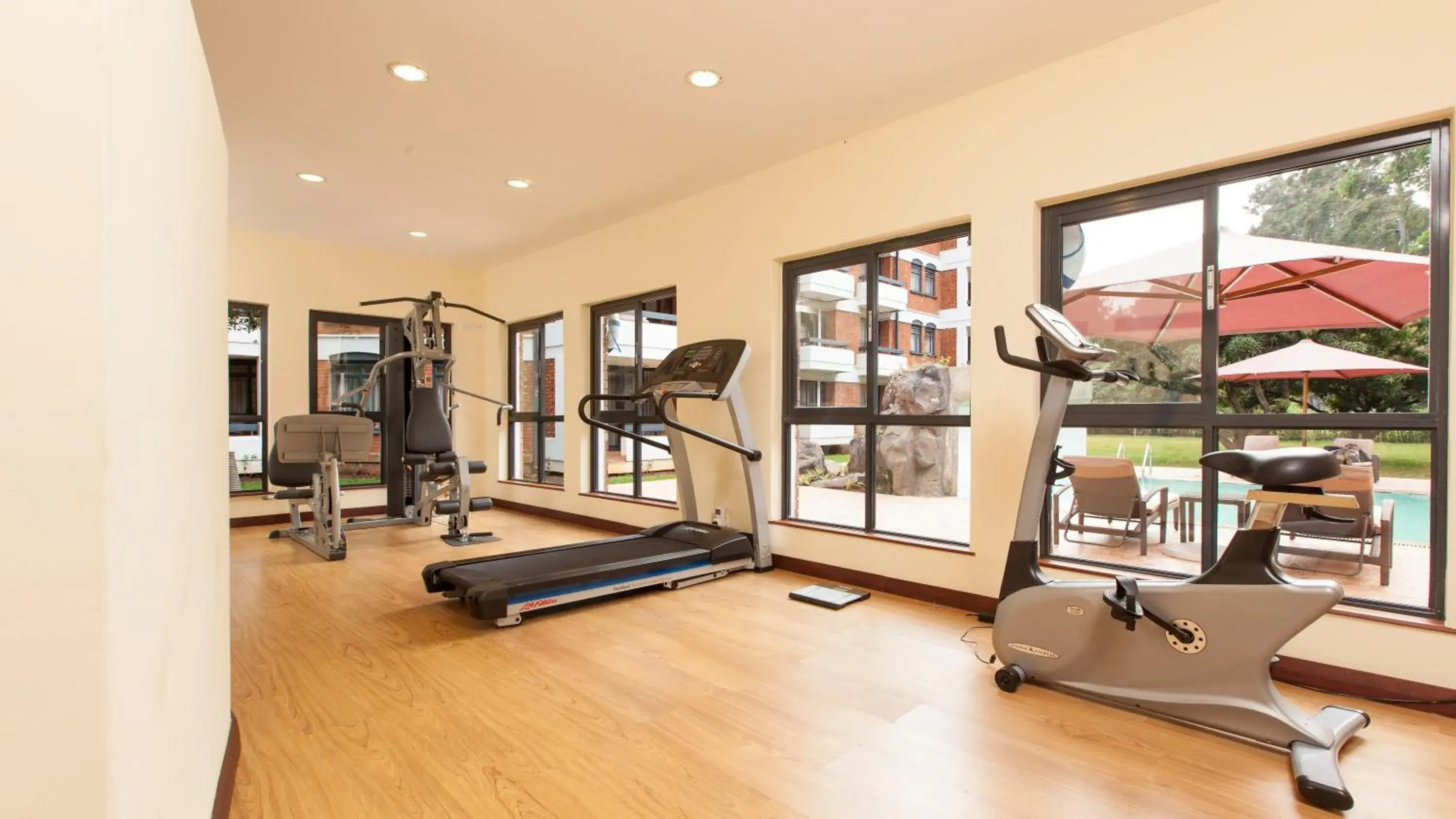 Fitness centre/facilities in Heri Heights Hotel Apartments, SureStay Collection by Best Western Fitness centre/facilities in Heri Heights Hotel Apartments, SureStay Collection by Best Western