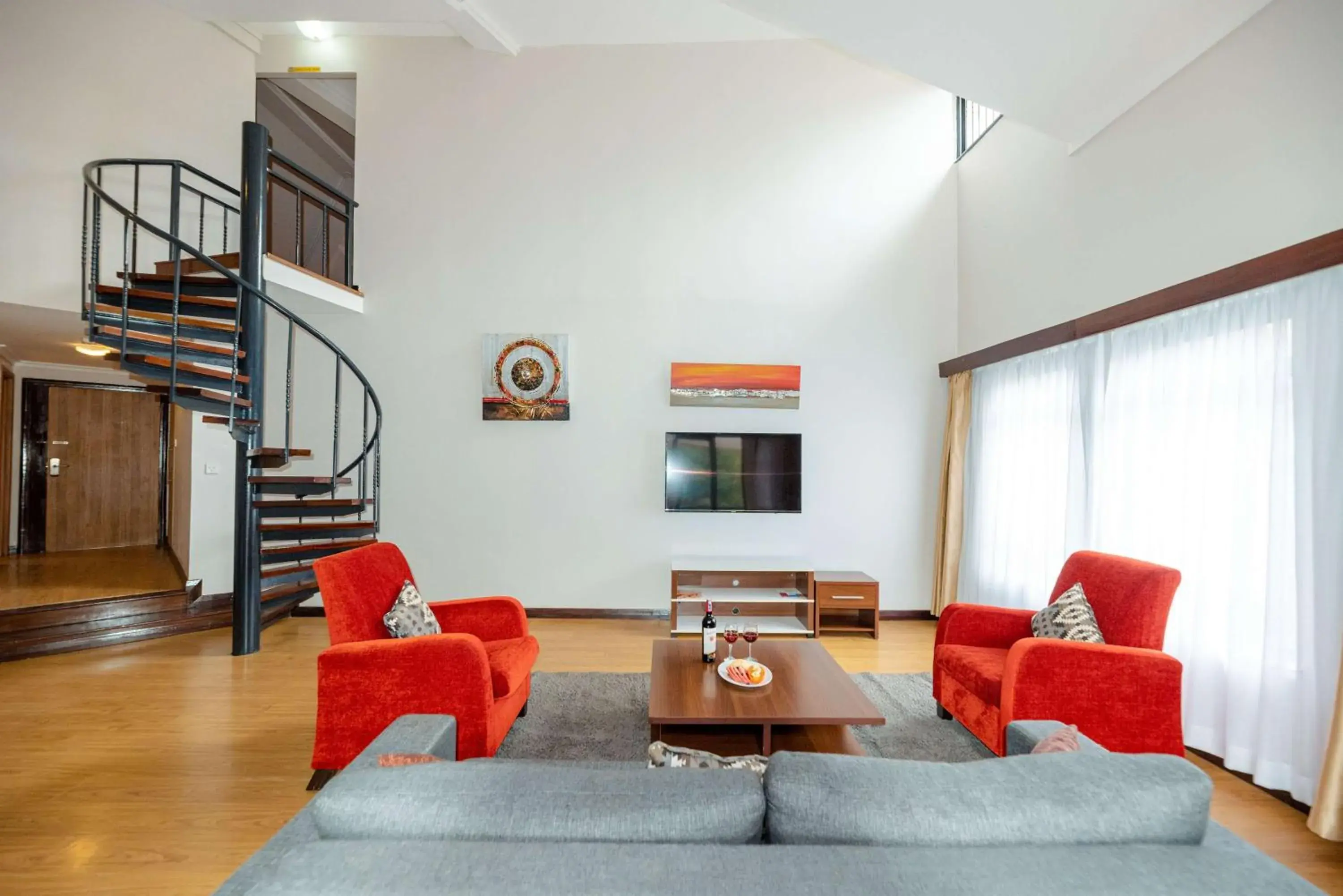 Bedroom in Heri Heights Hotel Apartments, SureStay Collection by Best Western Bedroom in Heri Heights Hotel Apartments, SureStay Collection by Best Western