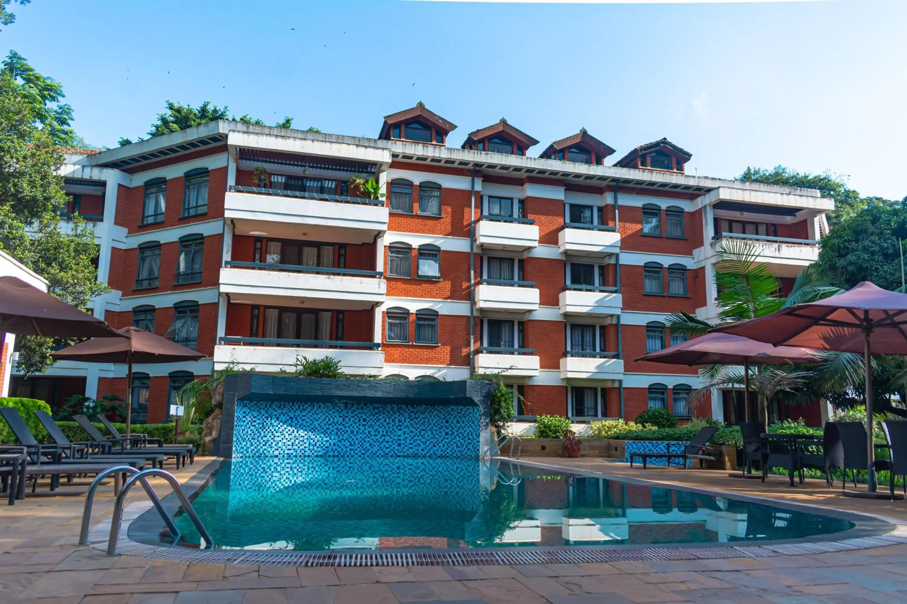 Property building in Heri Heights Hotel Apartments, SureStay Collection by Best Western