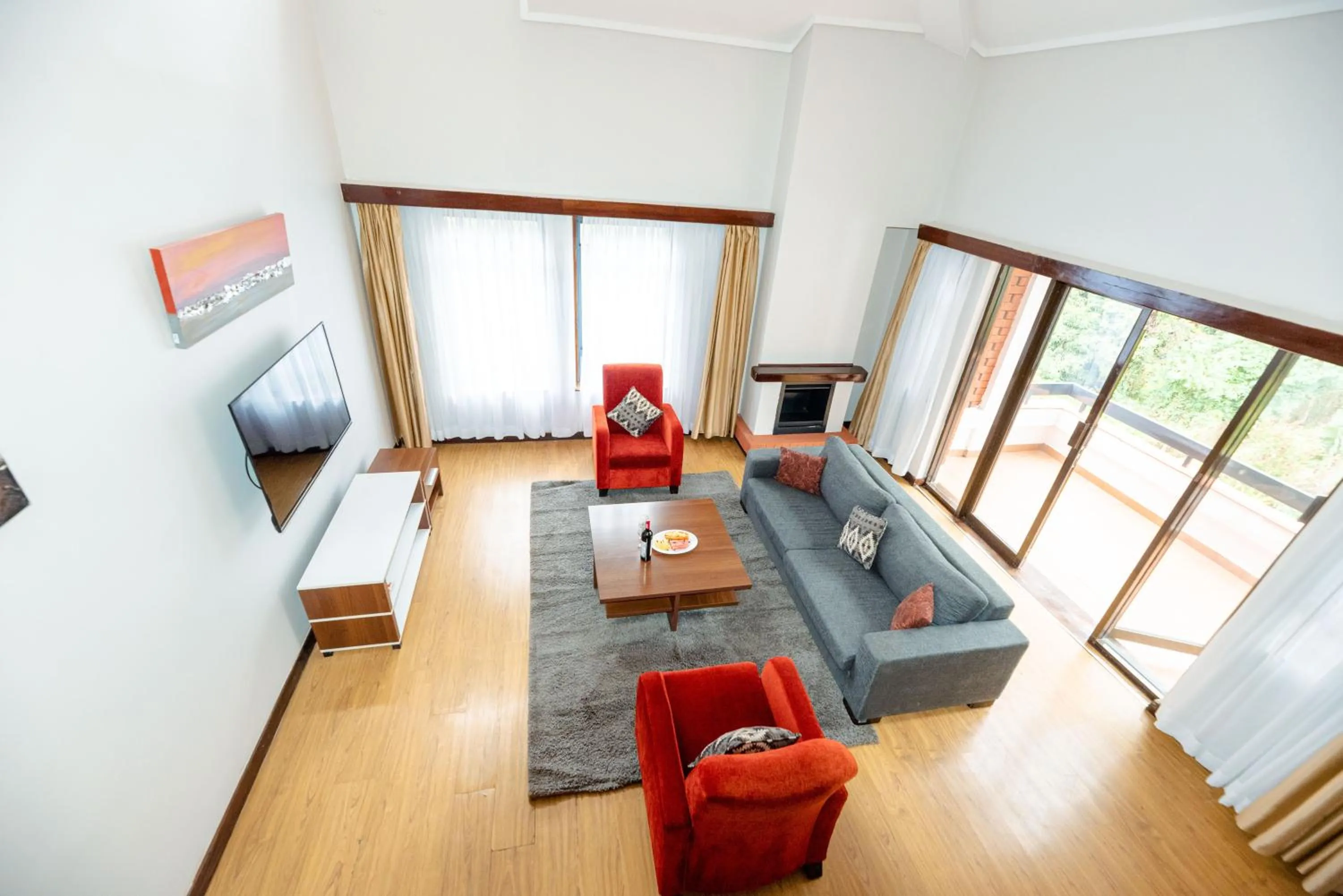 Seating area in Heri Heights Hotel Apartments, SureStay Collection by Best Western