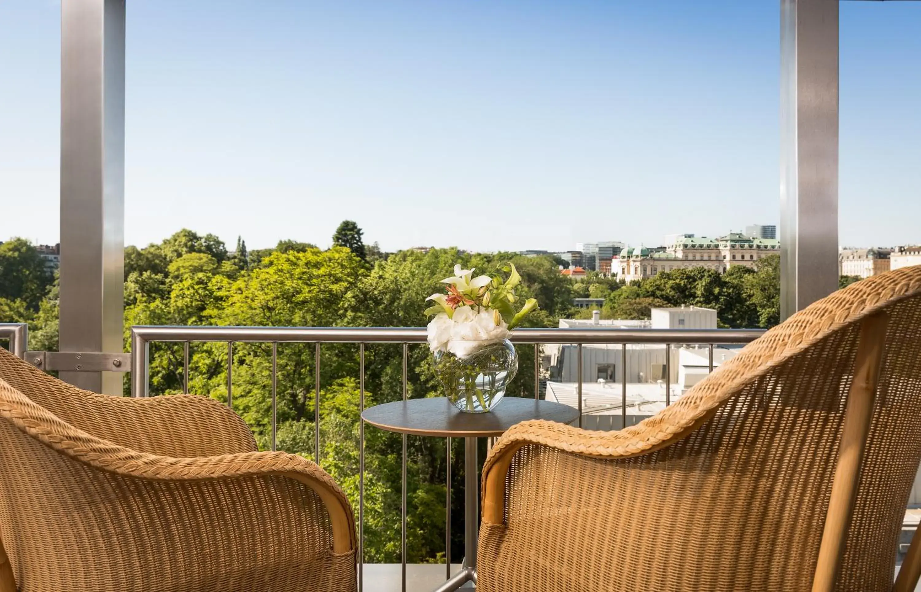 City view in Lindner Hotel Vienna Am Belvedere, part of JdV by Hyatt City view in Lindner Hotel Vienna Am Belvedere, part of JdV by Hyatt