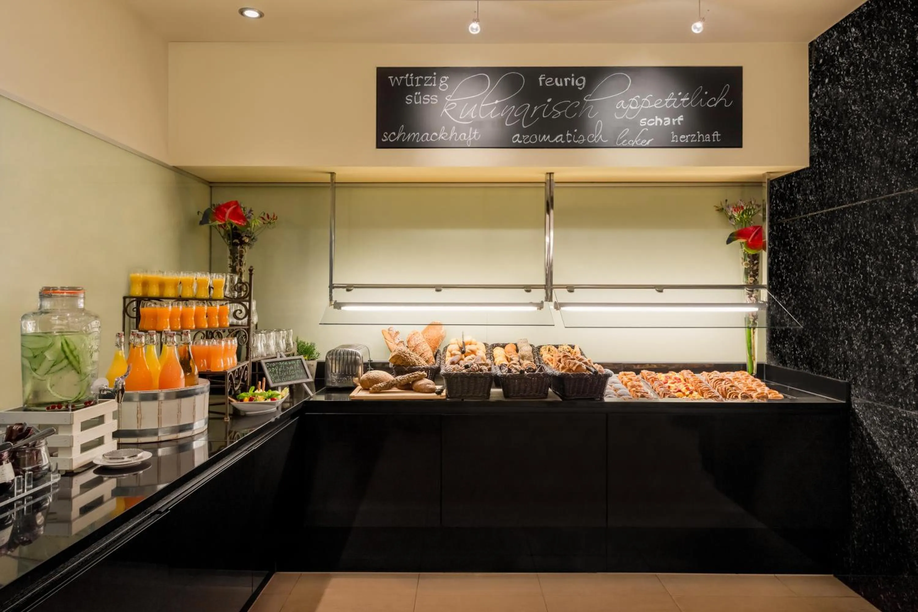 Buffet breakfast in Lindner Hotel Vienna Am Belvedere, part of JdV by Hyatt