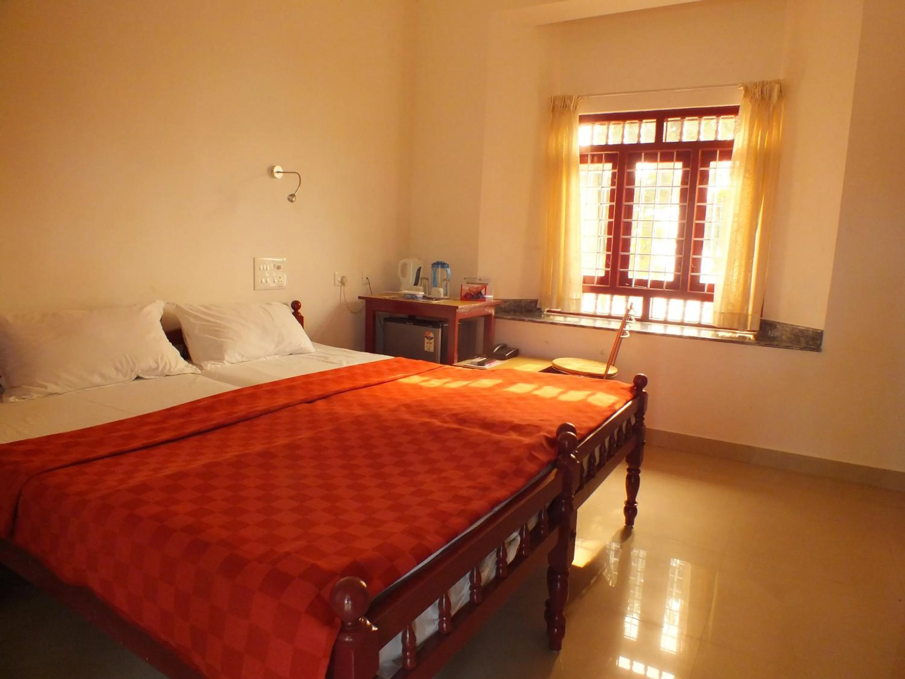 Photo of the whole room, Bed in Cherai Beach Residency