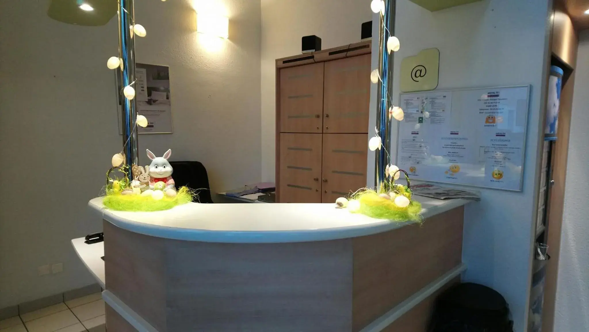Lobby or reception in Hotel Inn Design Laon Lobby or reception in Hotel Inn Design Laon