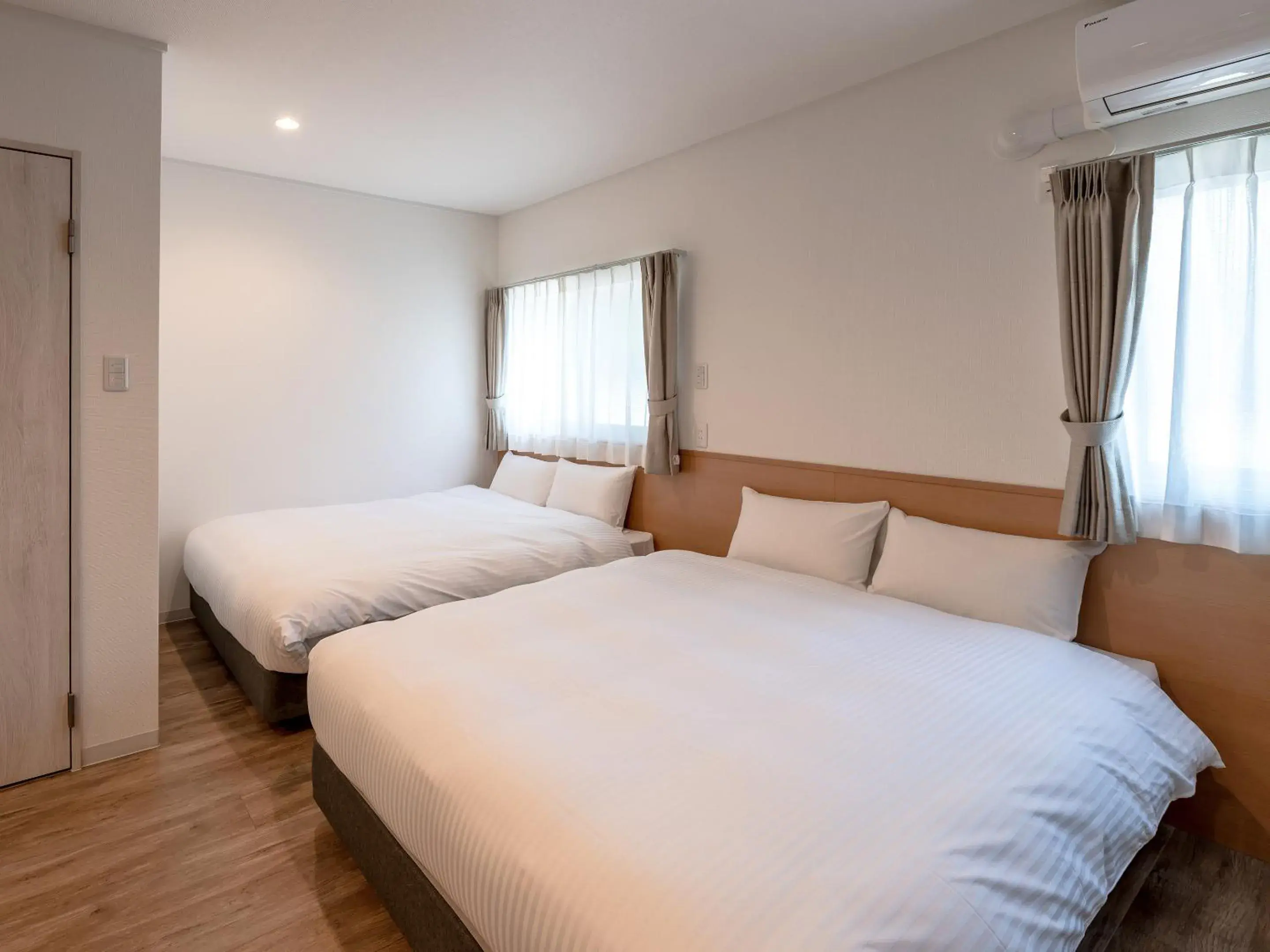 Bed in HOTEL R9 The Yard Hitachinaka Bed in HOTEL R9 The Yard Hitachinaka