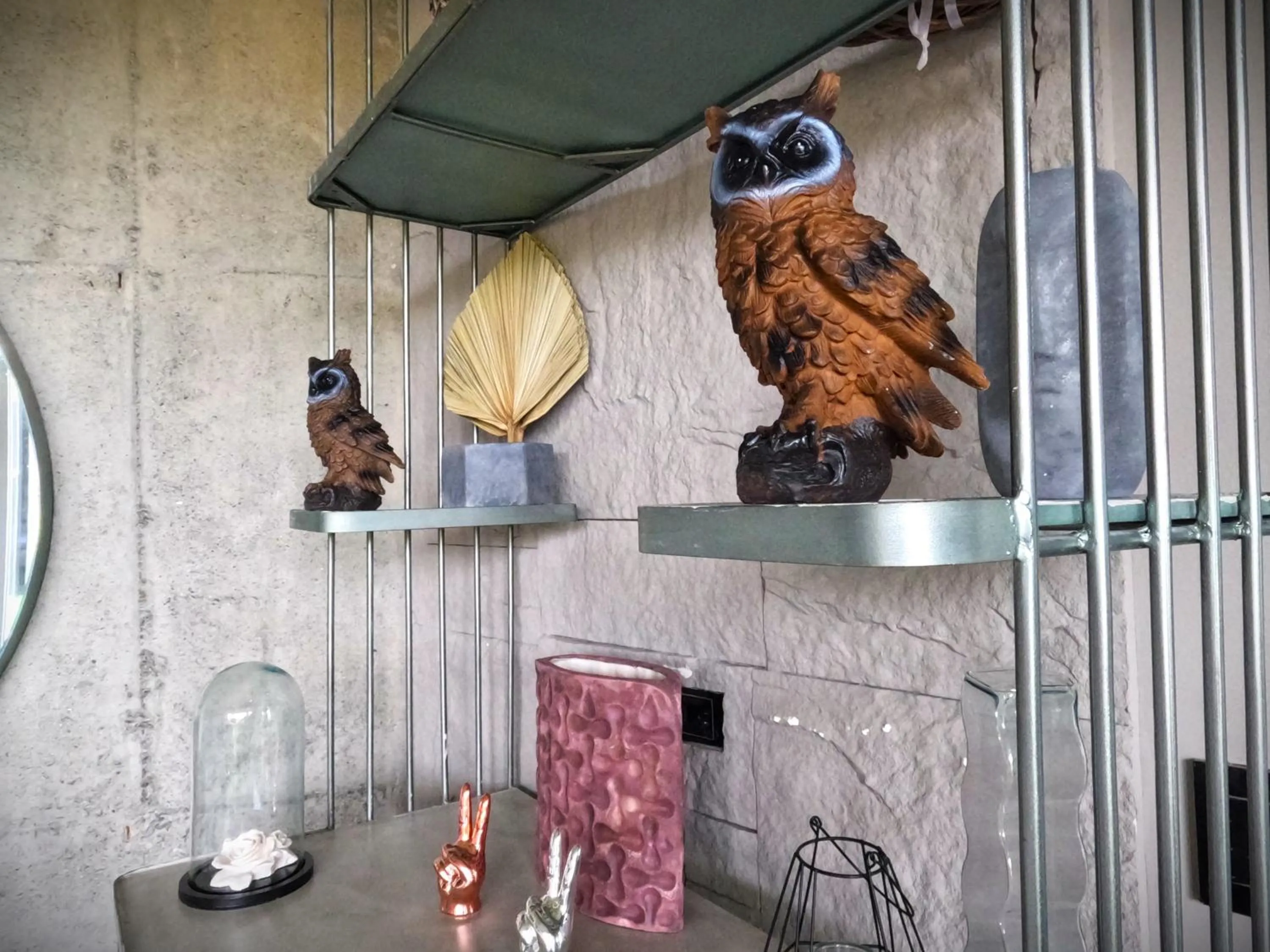 Decorative detail in EleMYNT LifeStyle Hotel