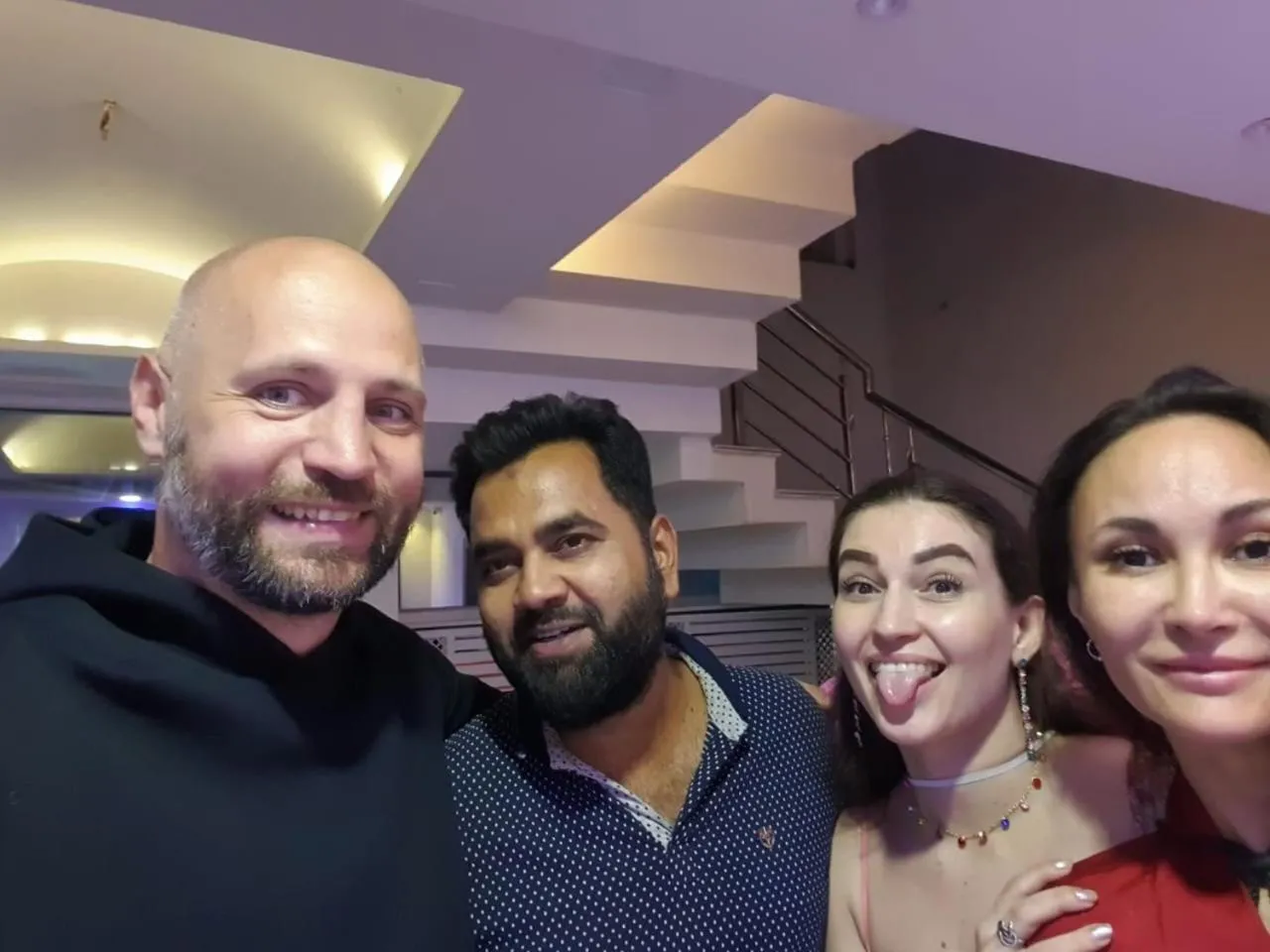 group of guests in HN Palace Homestay