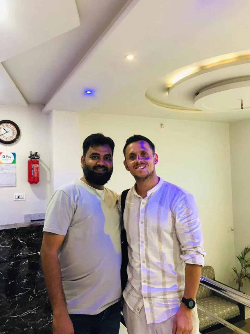 group of guests in HN Palace Homestay