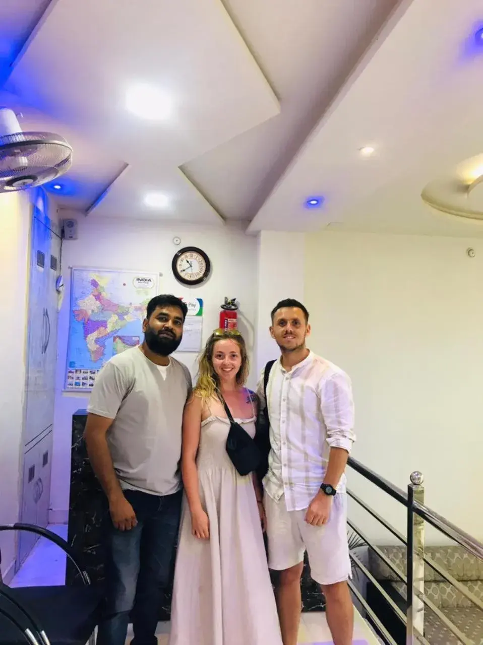 group of guests in HN Palace Homestay group of guests in HN Palace Homestay