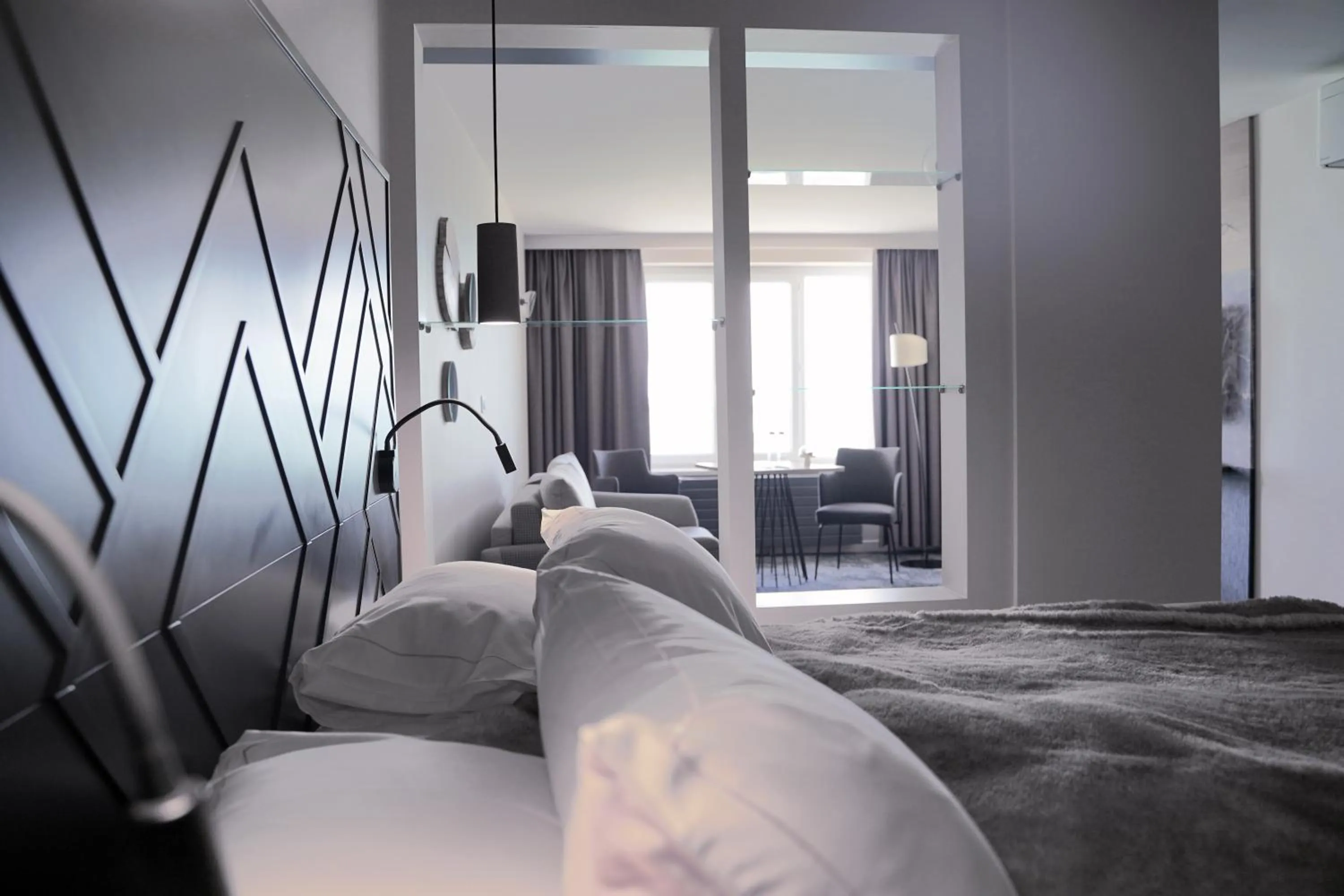 Bed in Hotel Atlantic