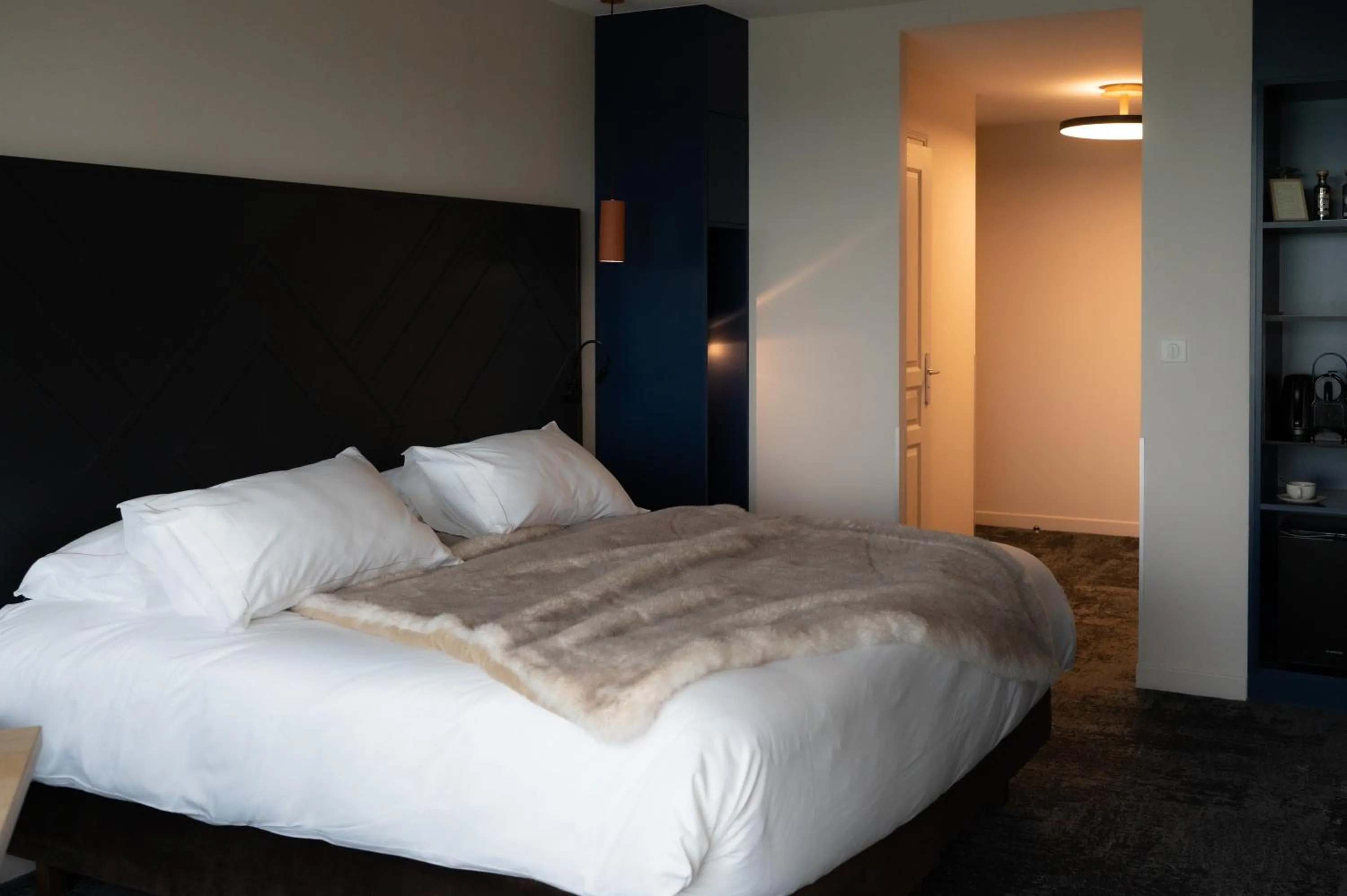 Bed in Hotel Atlantic