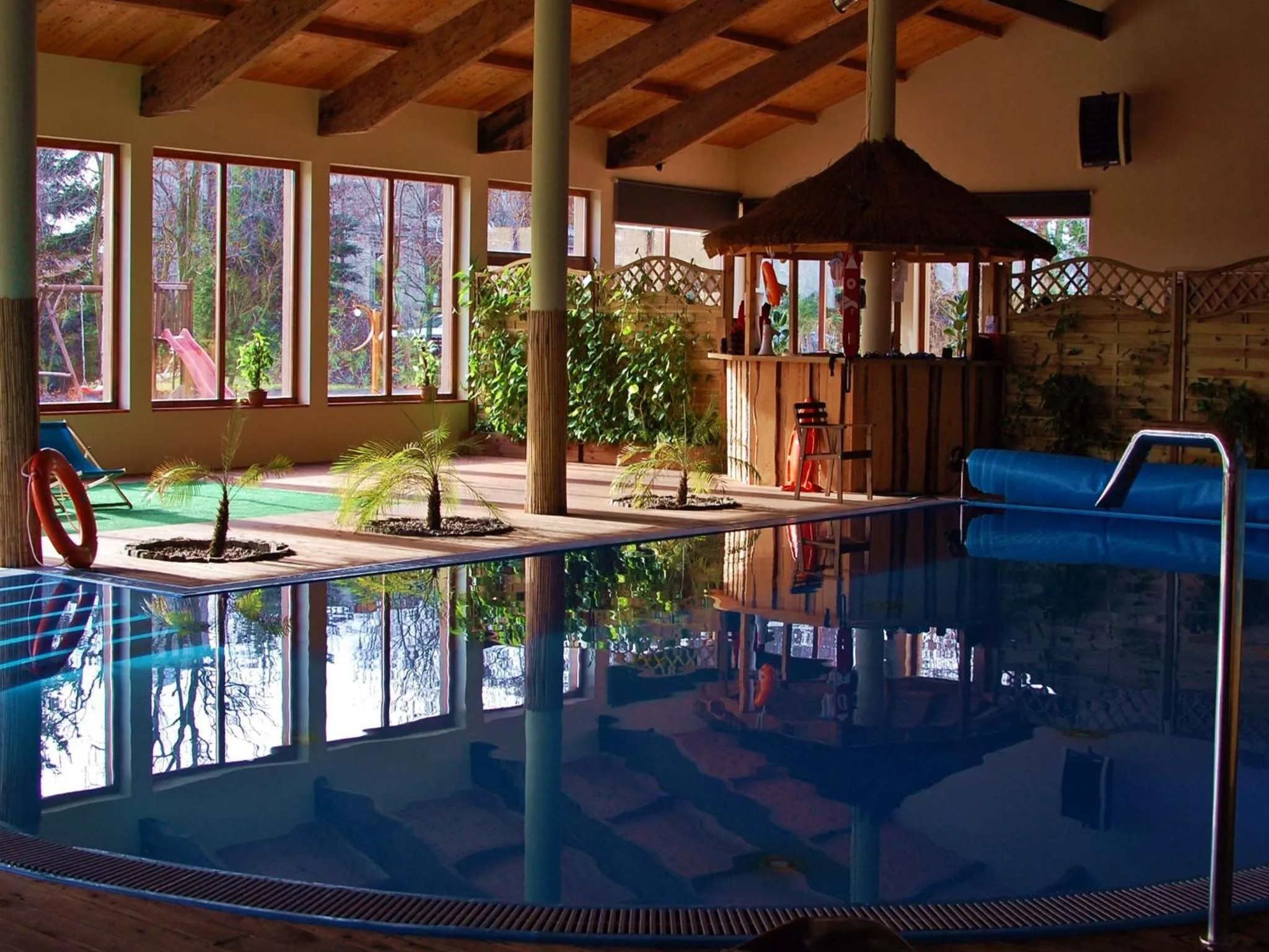 Swimming pool in Maciejowa Chata