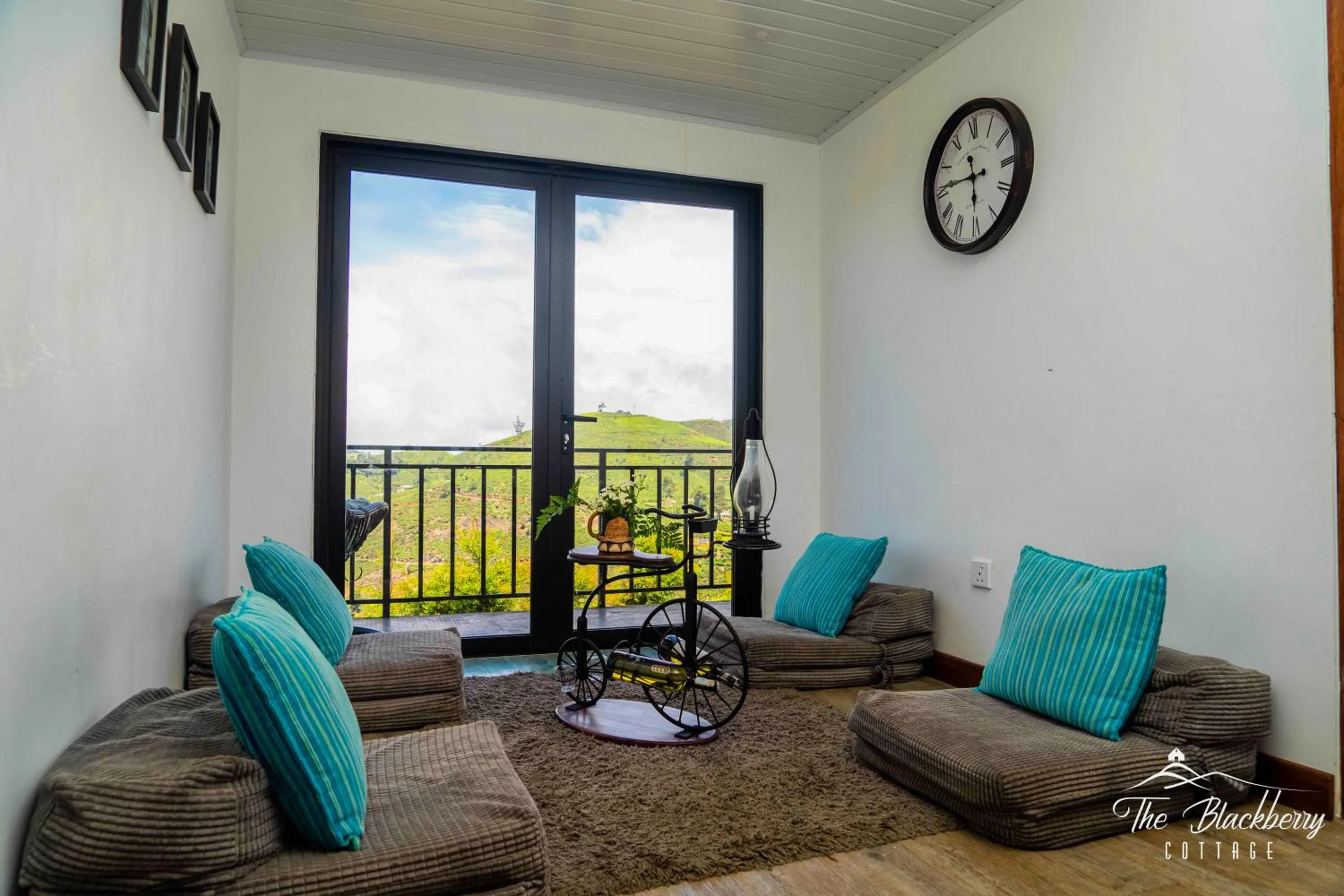Seating area in The Blackberry Cottage