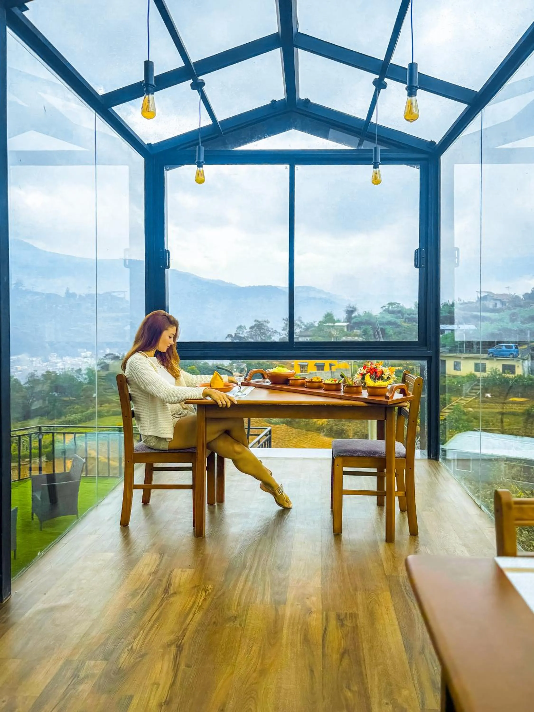 Patio in The Blackberry Cottage