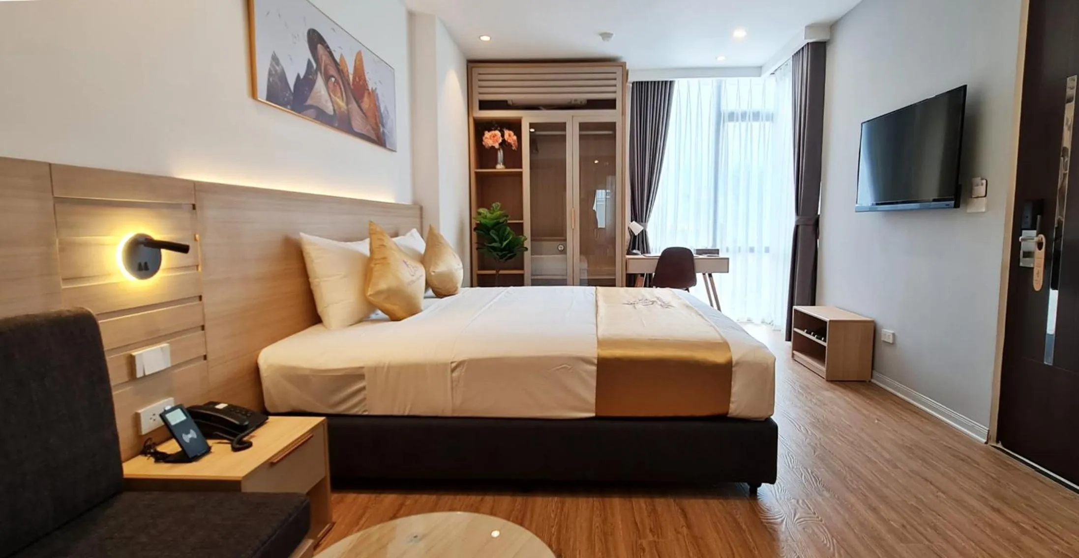 Bed in IRIS Hotel Hải Phòng