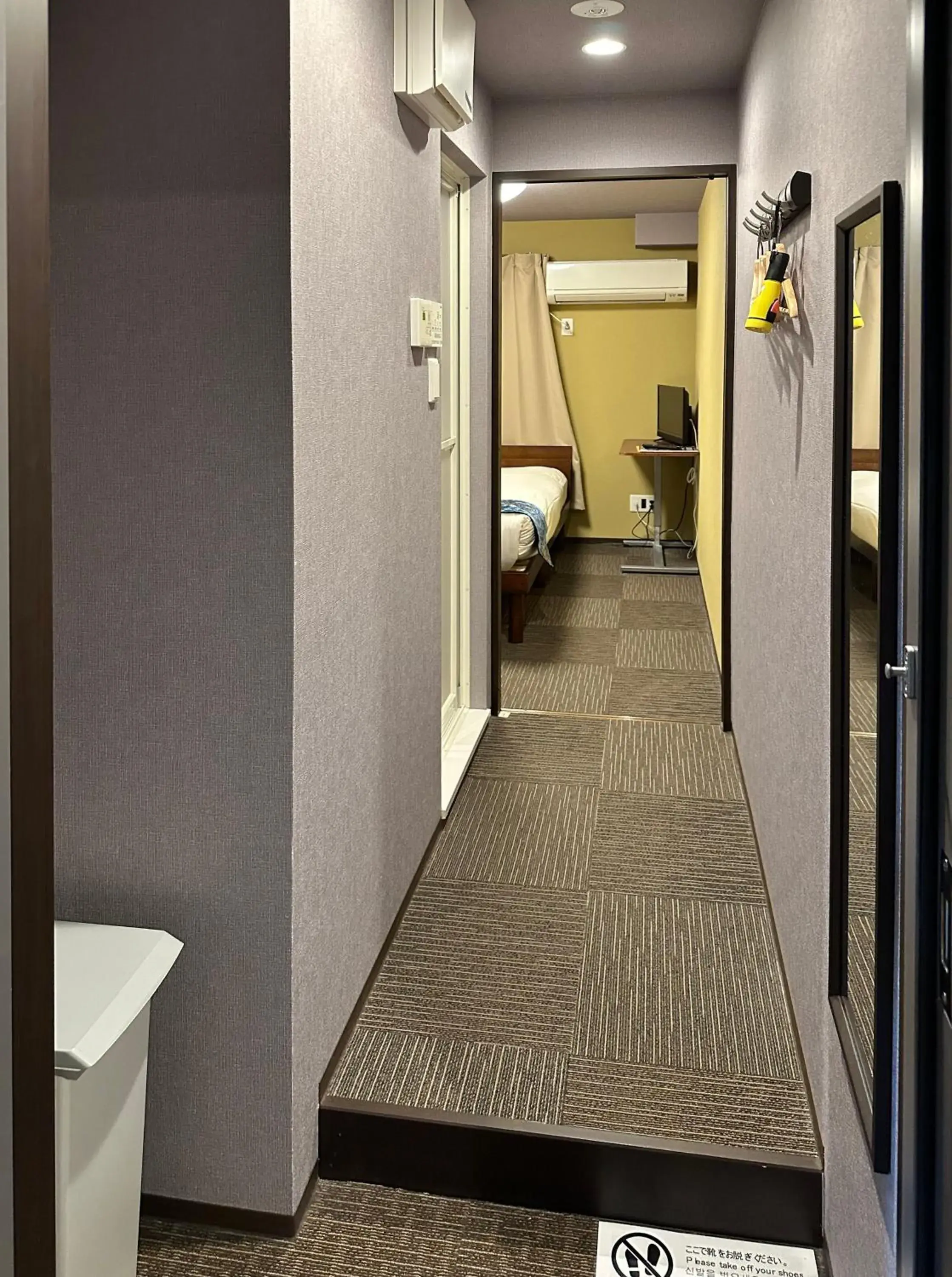 Bed in Miro Kyoto Nijo Hotel Bed in Miro Kyoto Nijo Hotel