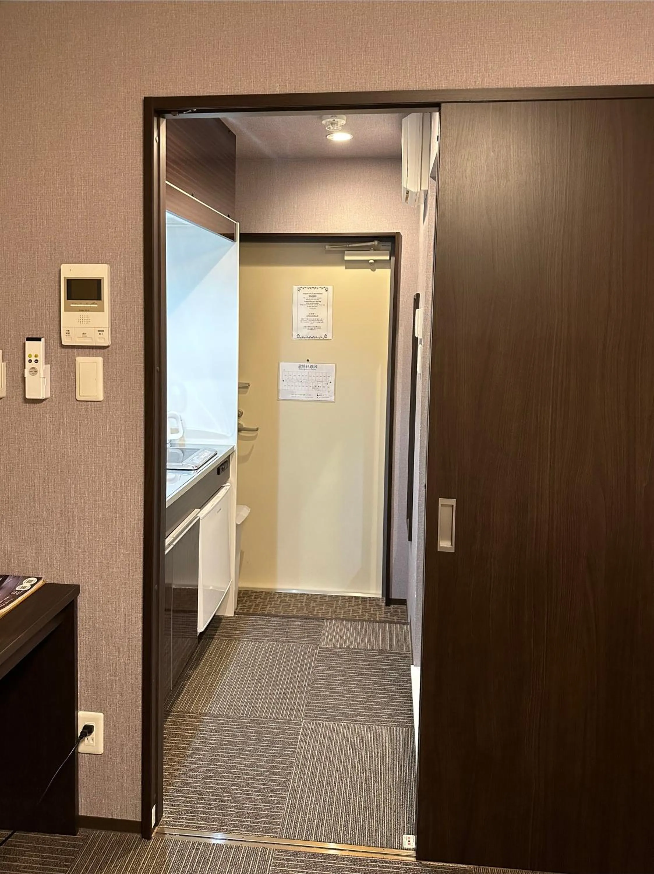 Kitchen or kitchenette in Miro Kyoto Nijo Hotel