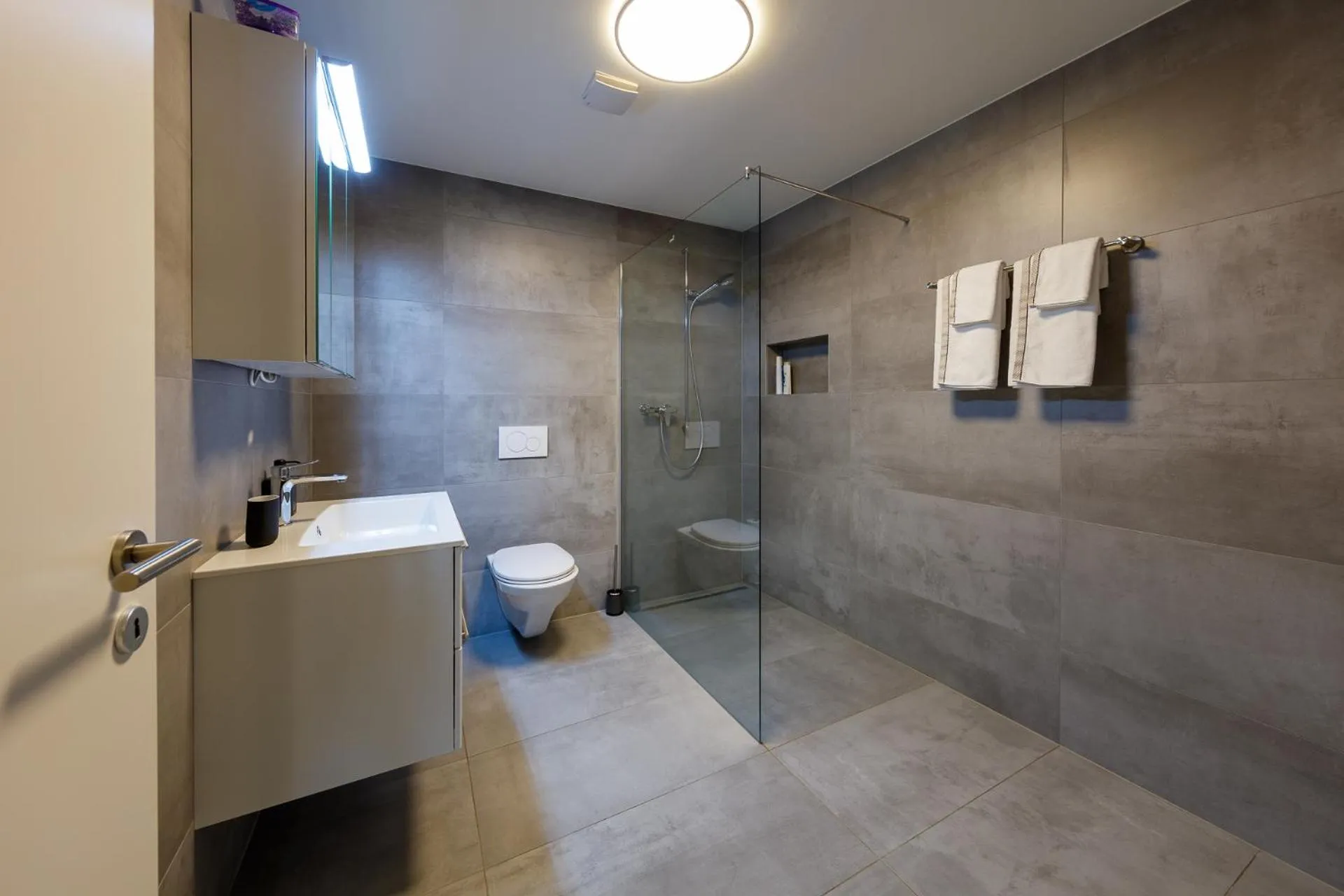 Shower in BERG & BERG APARTMENTS - Spiez Self-Check-in
