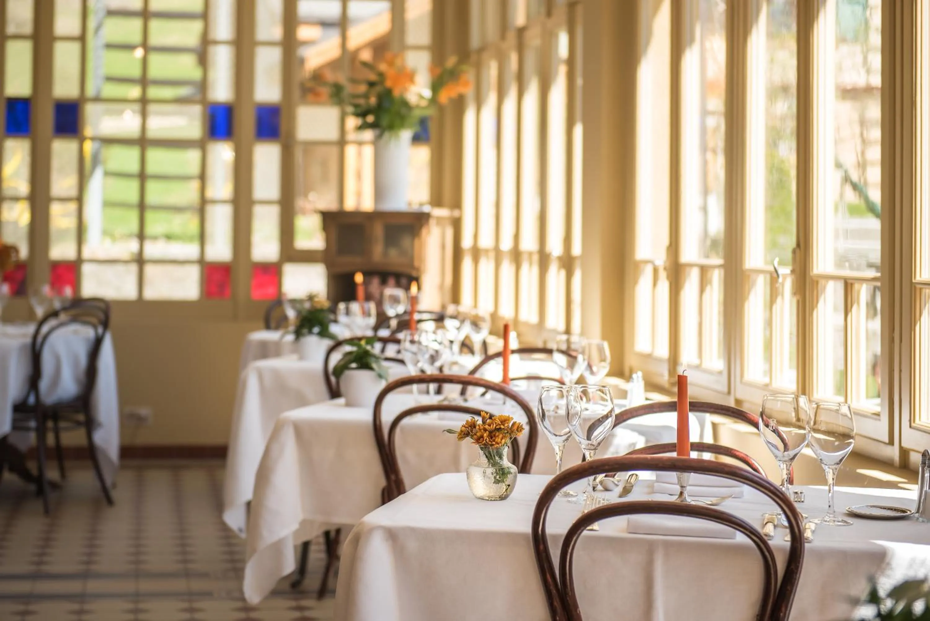 Restaurant/places to eat in Historic Hotel Falken