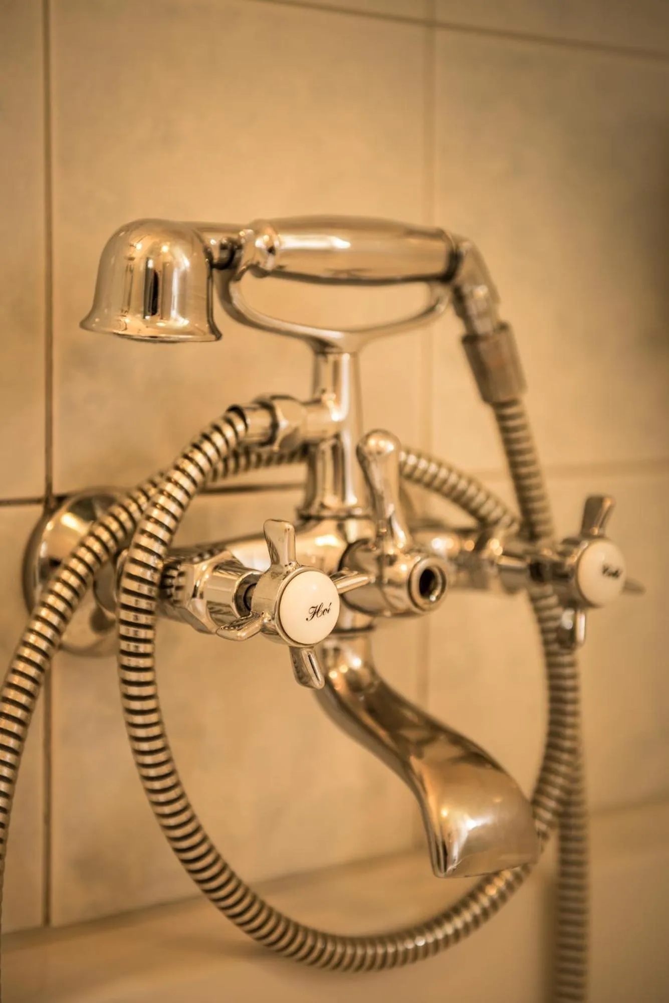 Bathroom in Historic Hotel Falken