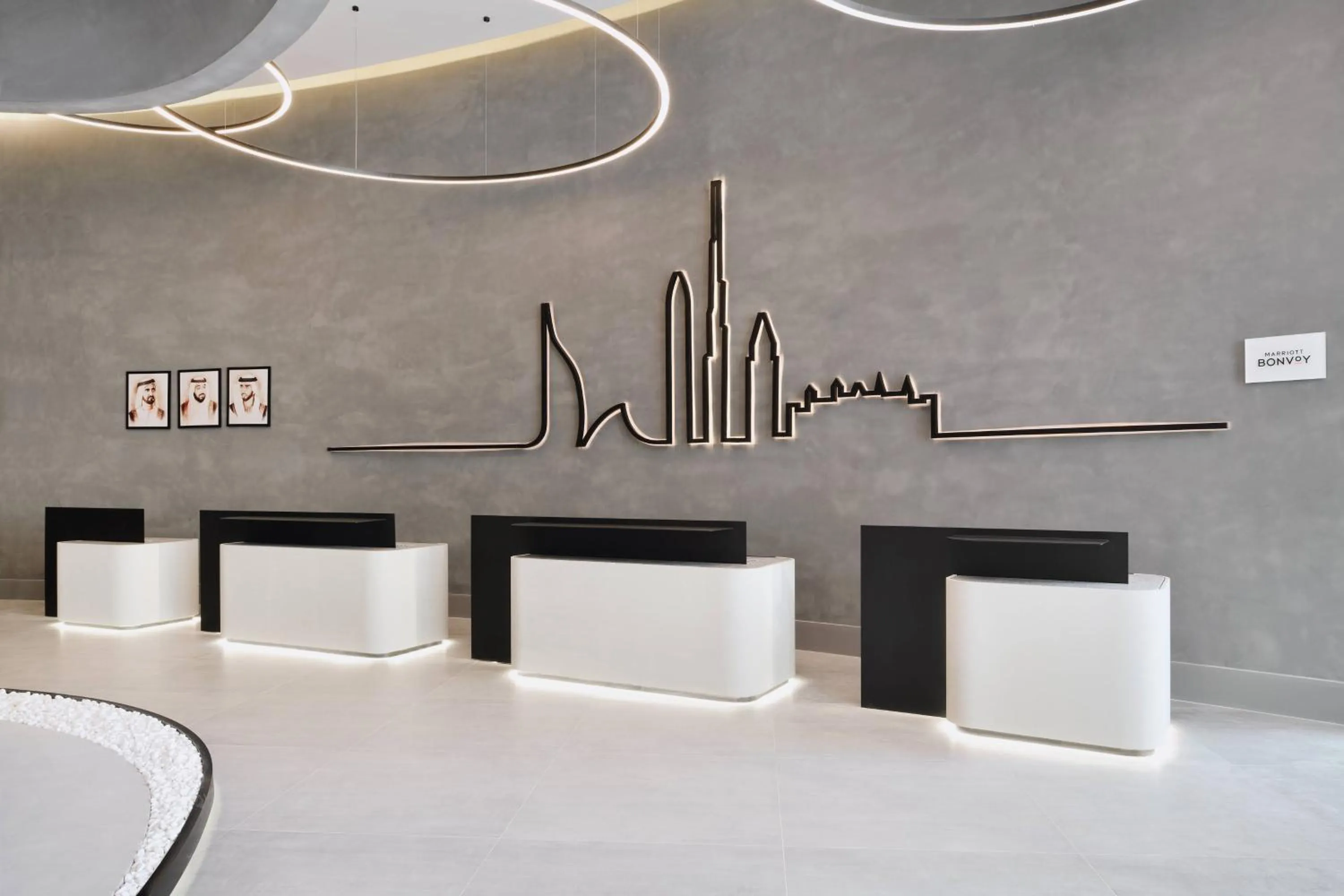 Lobby or reception in Courtyard by Marriott World Trade Centre, Dubai