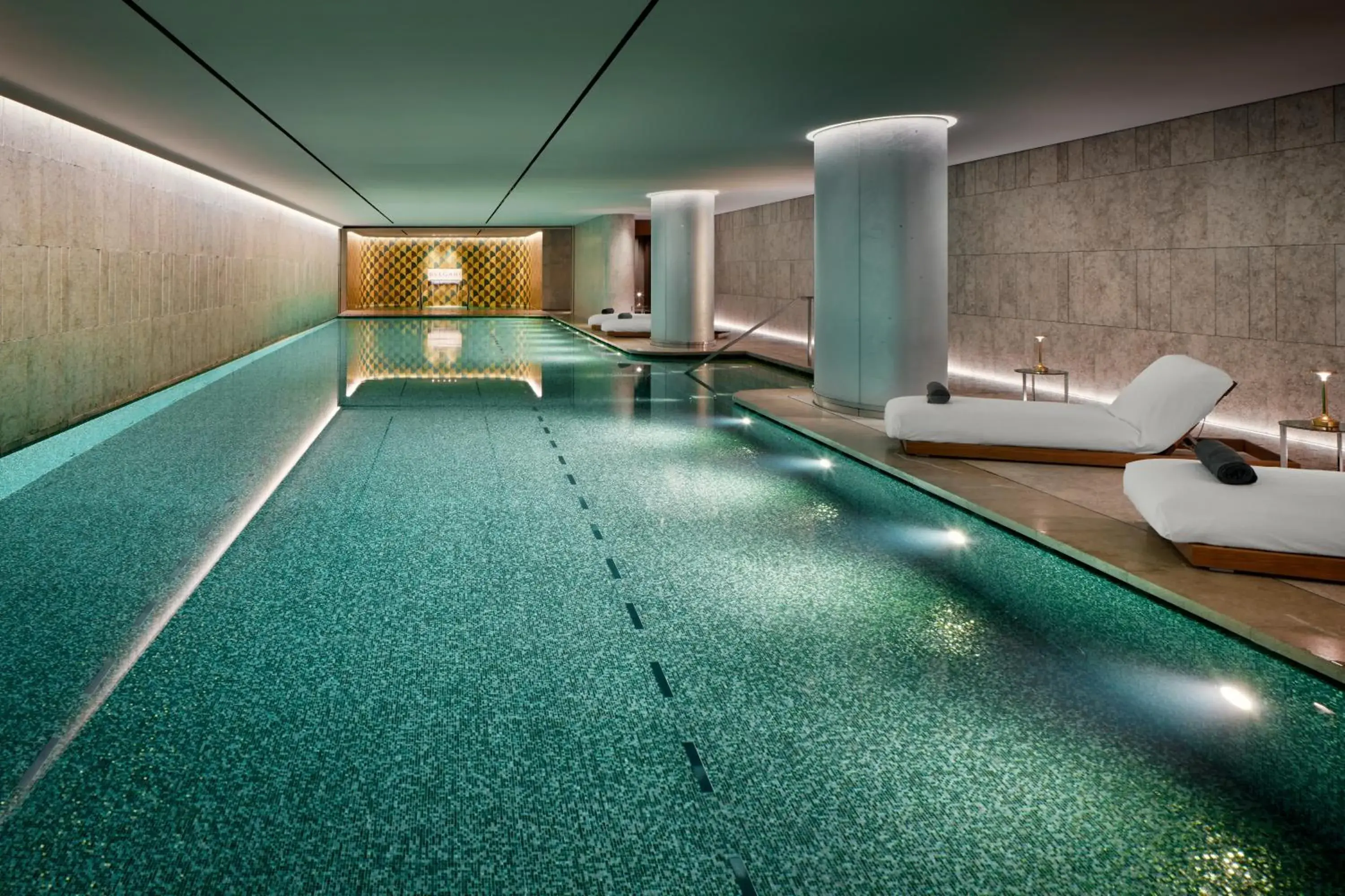 Spa and wellness centre/facilities in Bvlgari Hotel Paris Spa and wellness centre/facilities in Bvlgari Hotel Paris