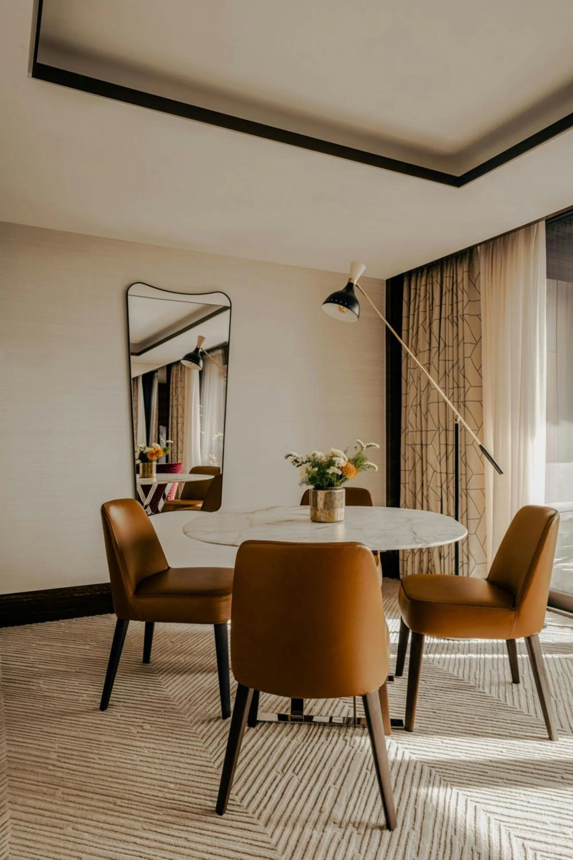Photo of the whole room in Bvlgari Hotel Paris