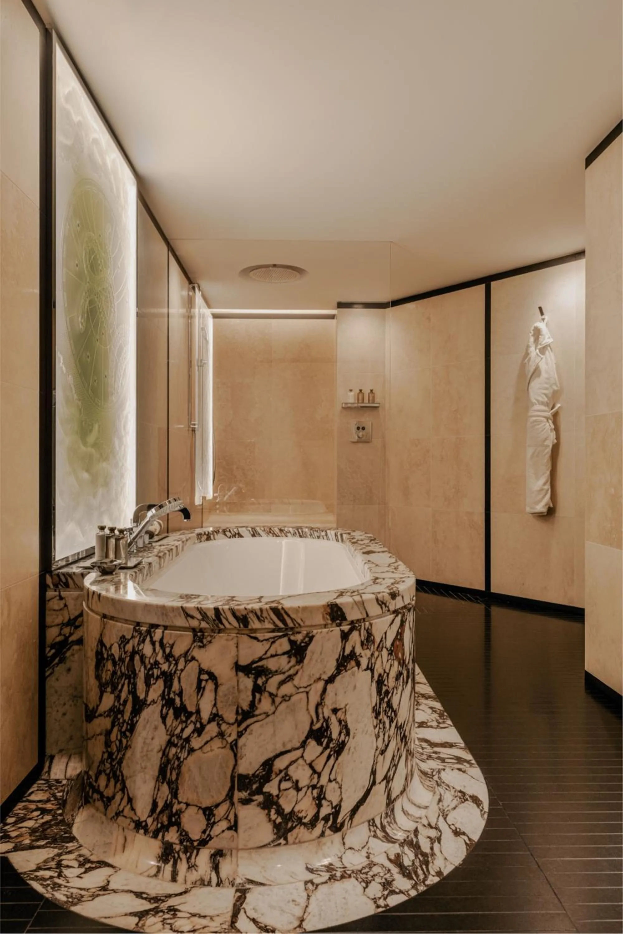 Bathroom in Bvlgari Hotel Paris