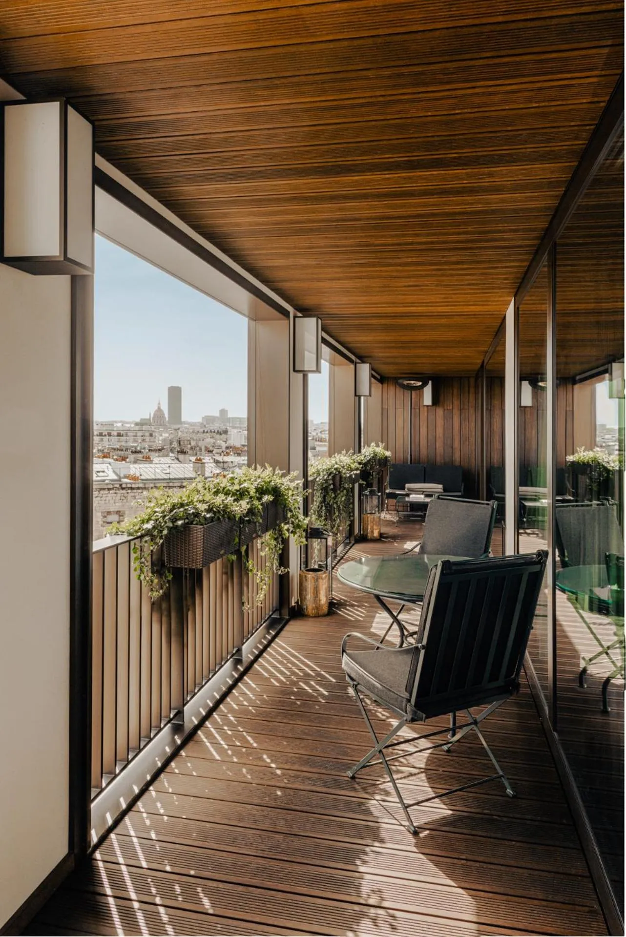 Balcony/Terrace in Bvlgari Hotel Paris