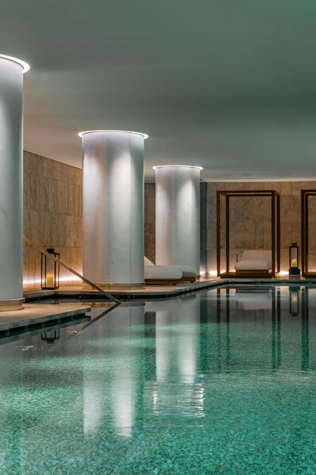 Spa and wellness centre/facilities in Bvlgari Hotel Paris Spa and wellness centre/facilities in Bvlgari Hotel Paris
