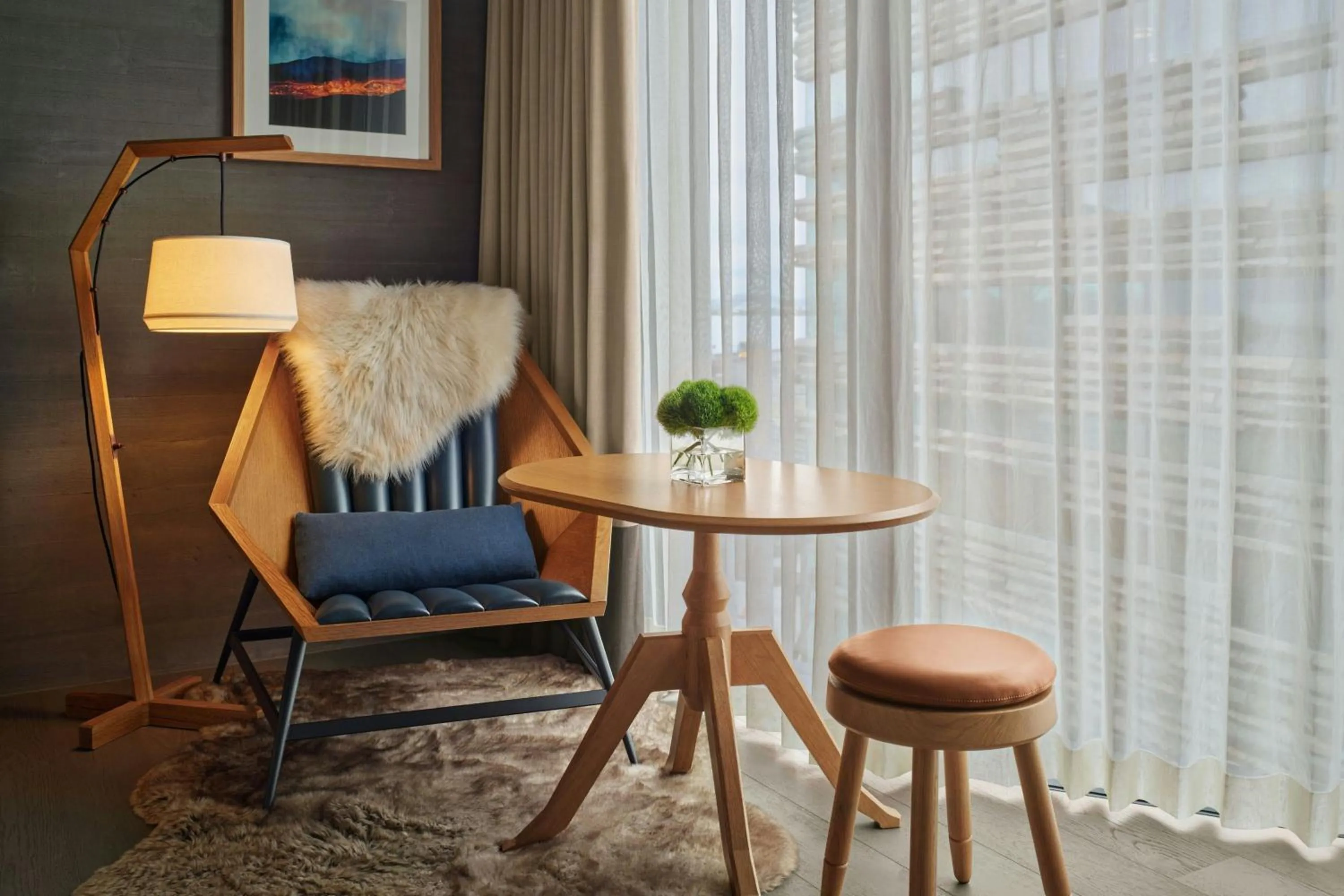 Photo of the whole room in The Reykjavik EDITION