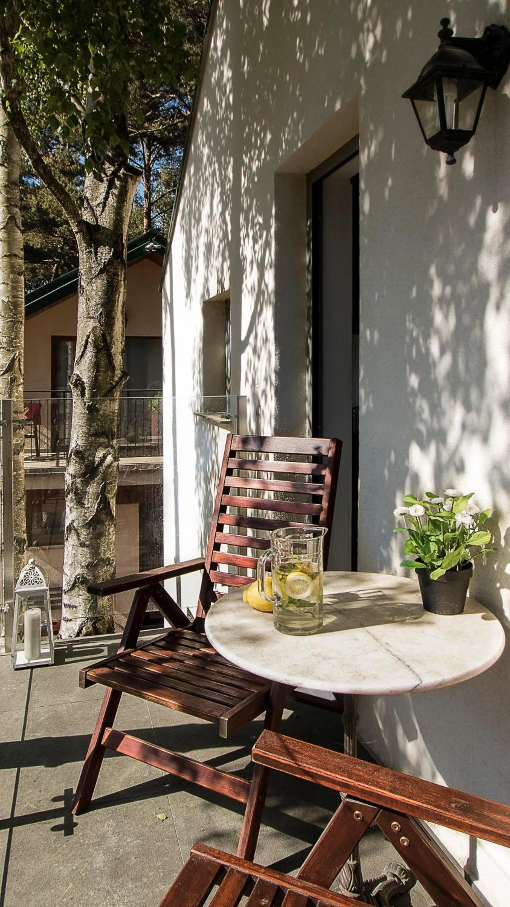 Balcony/Terrace in Pelikan Resort Dźwirzyno - Domki przy plaży
