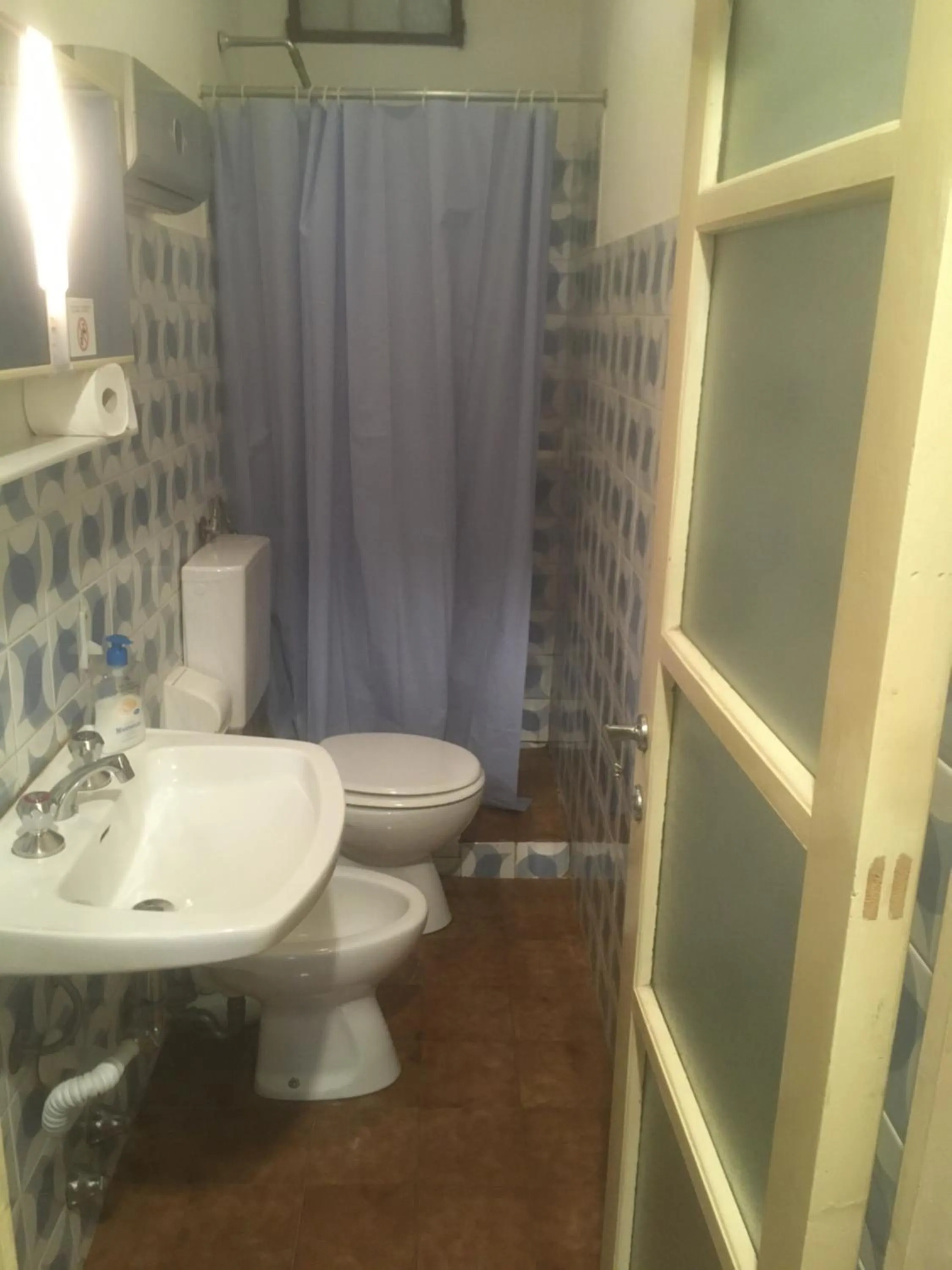 Shower in Baita Bondella