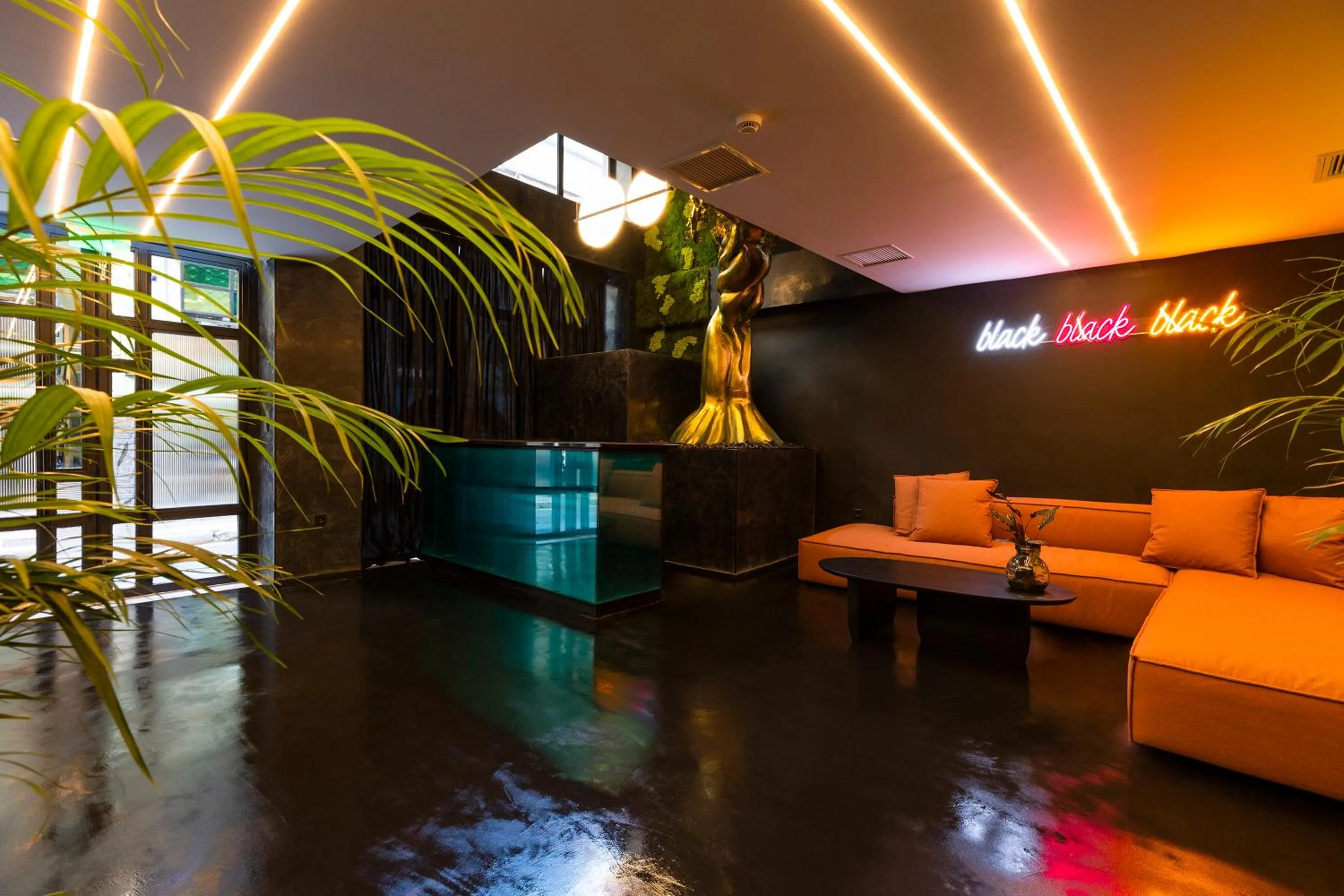 Lobby or reception in The Fountain Athens