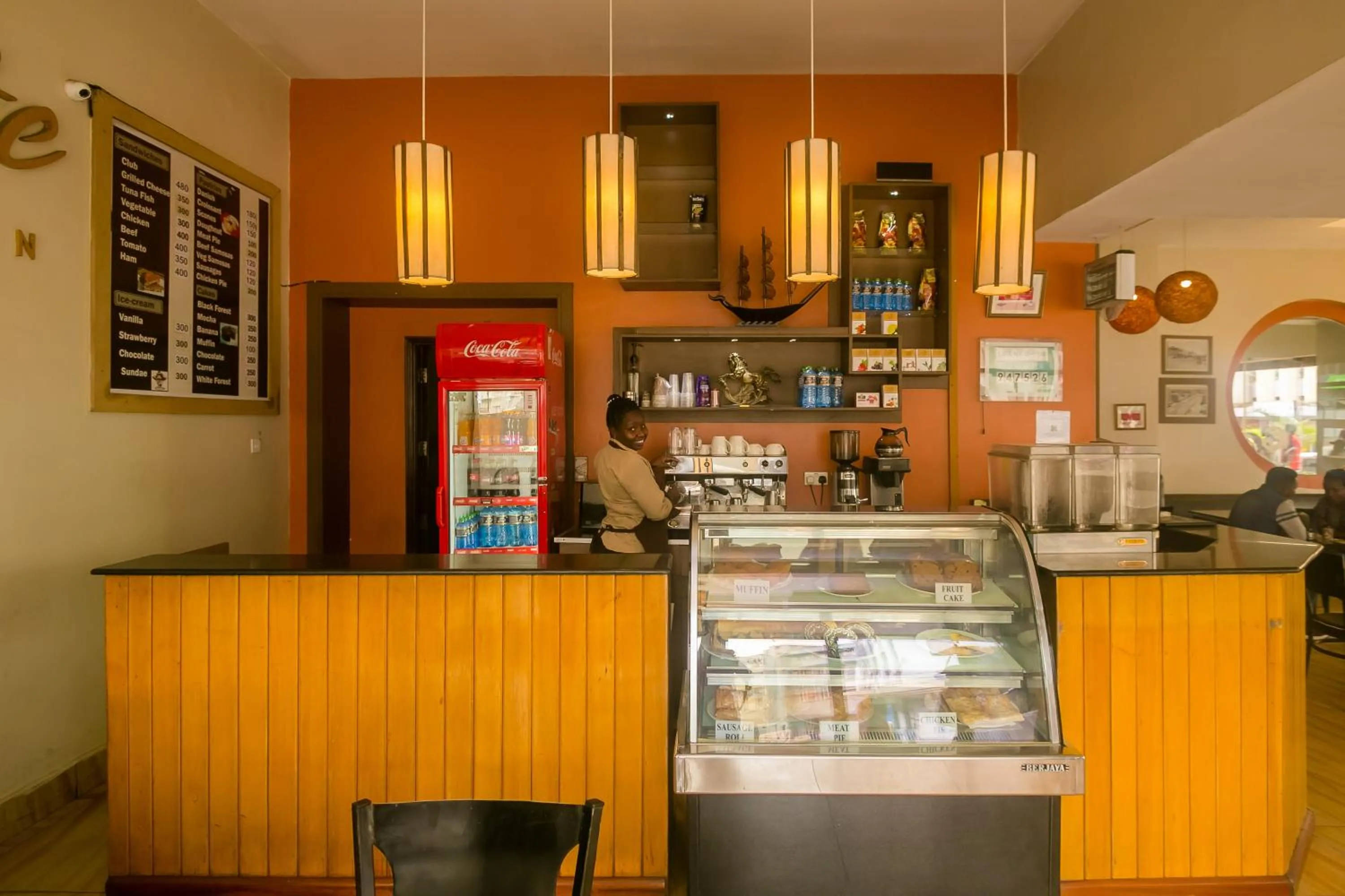 Coffee/tea facilities in The Clarion Hotel
