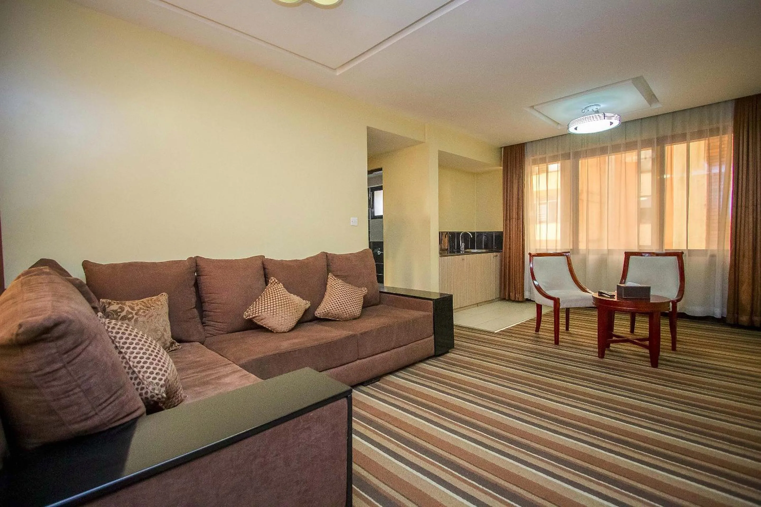 Living room in The Clarion Hotel