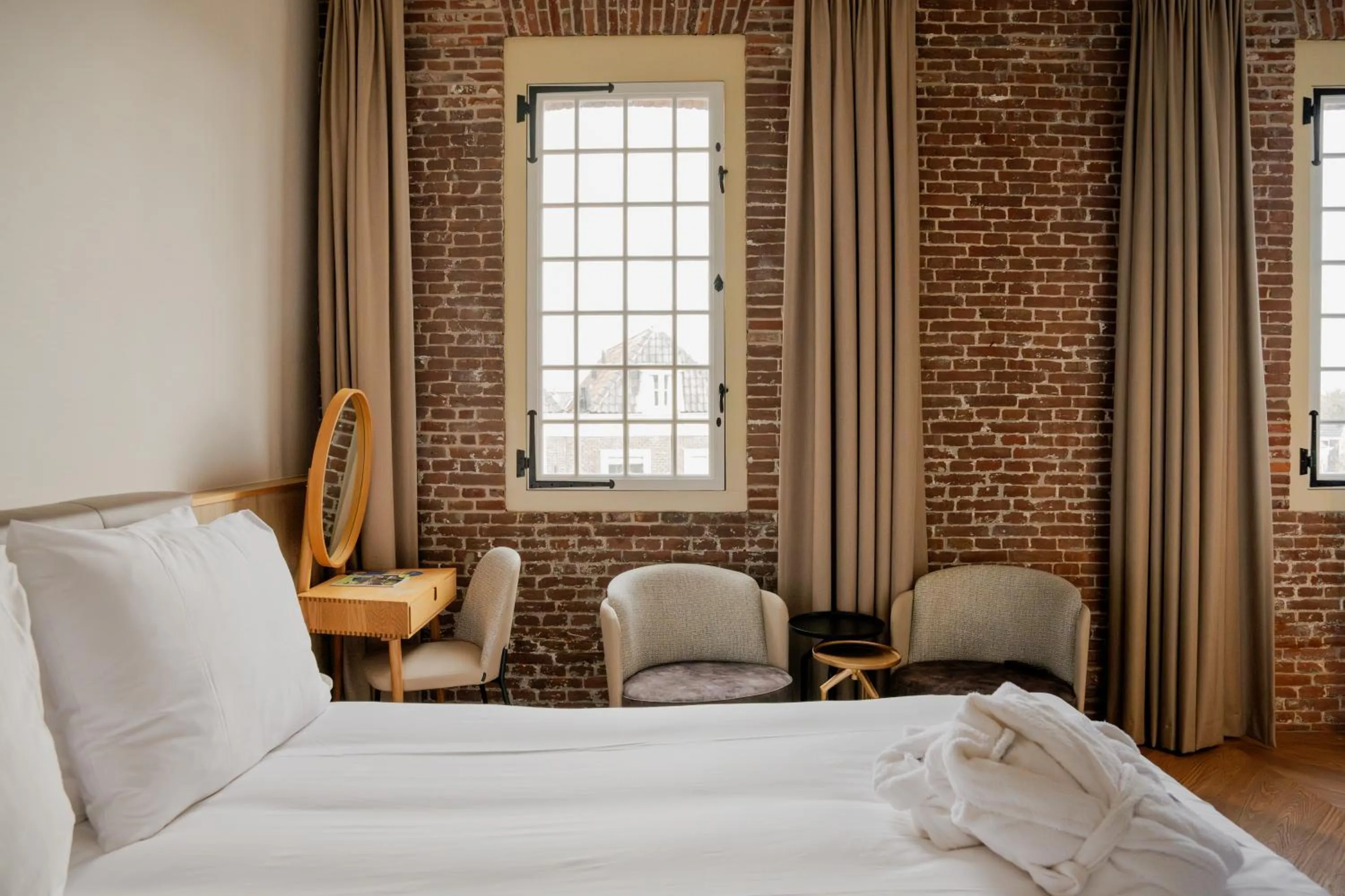 Bed in Hotel Arsenaal Delft