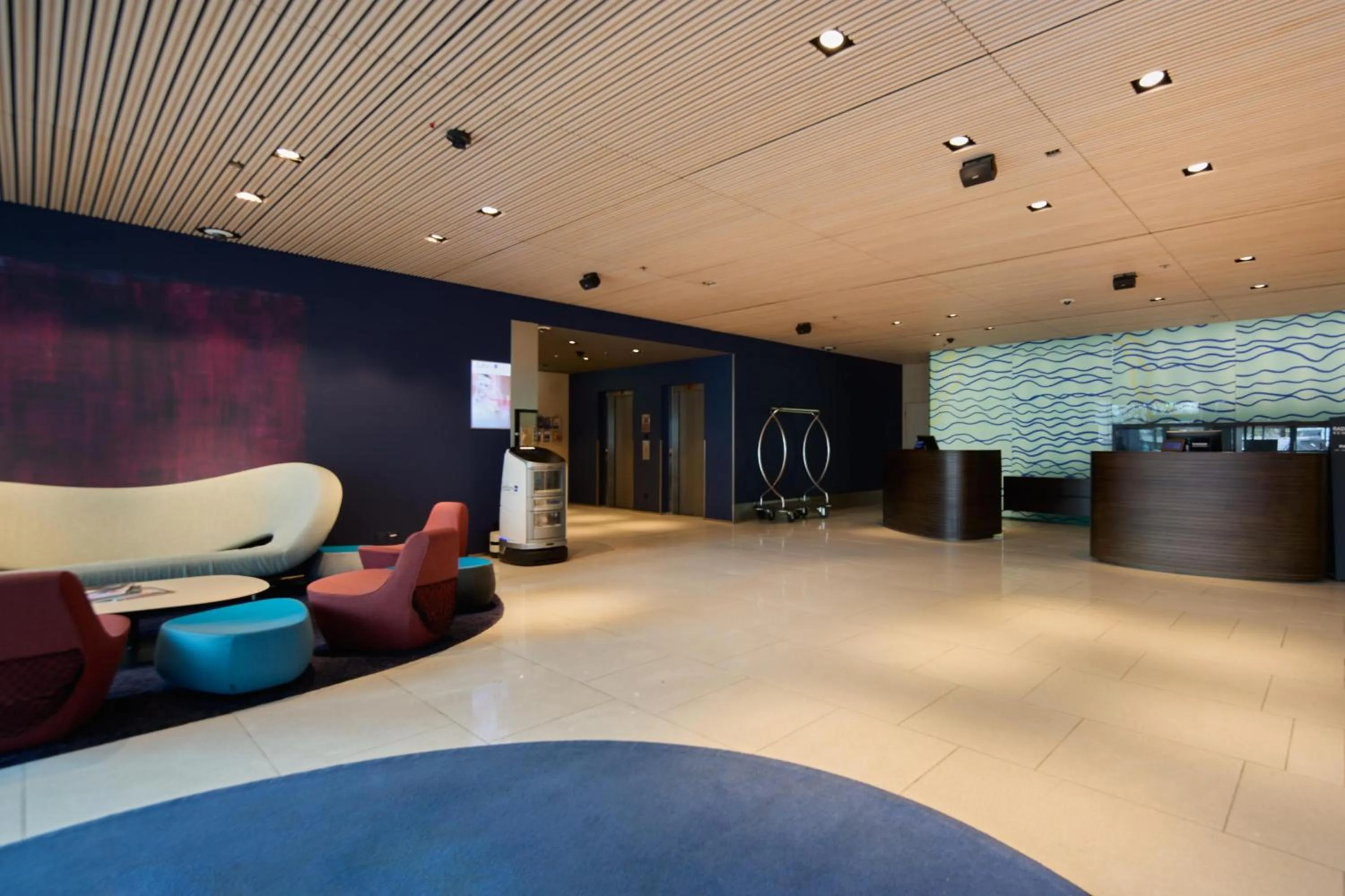 Lobby or reception in Radisson Blu Hotel, Lucerne