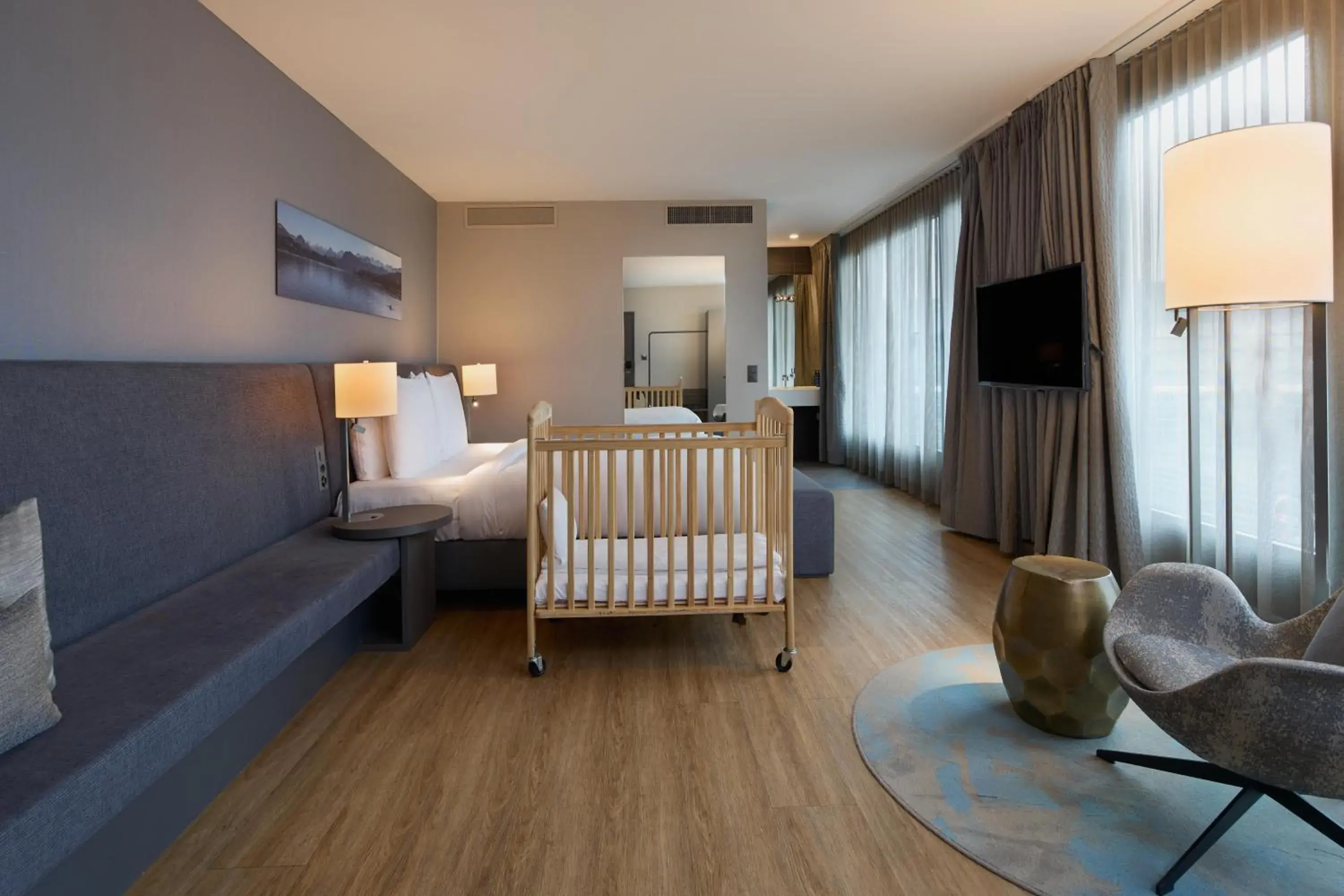 Bedroom, Bed in Radisson Blu Hotel, Lucerne Bedroom, Bed in Radisson Blu Hotel, Lucerne