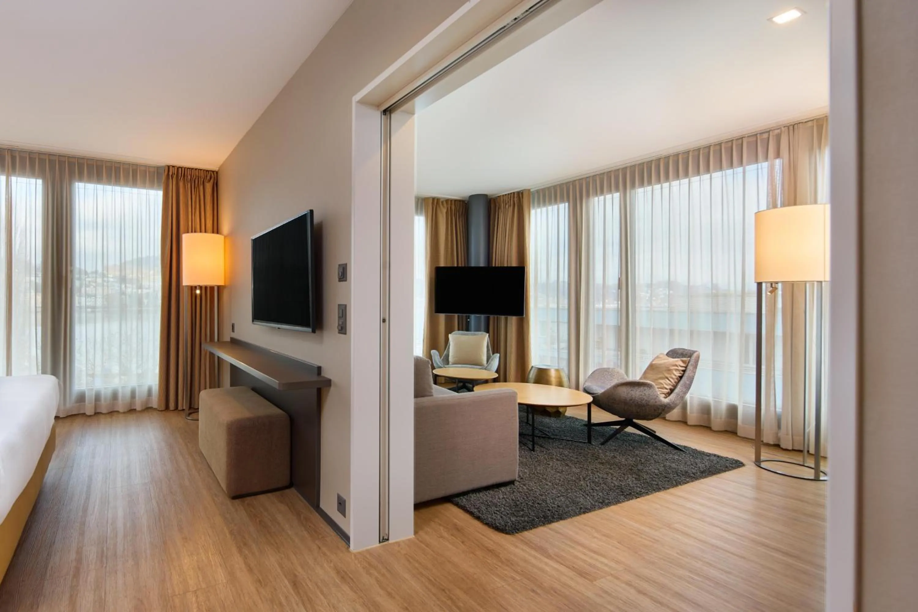 Photo of the whole room in Radisson Blu Hotel, Lucerne