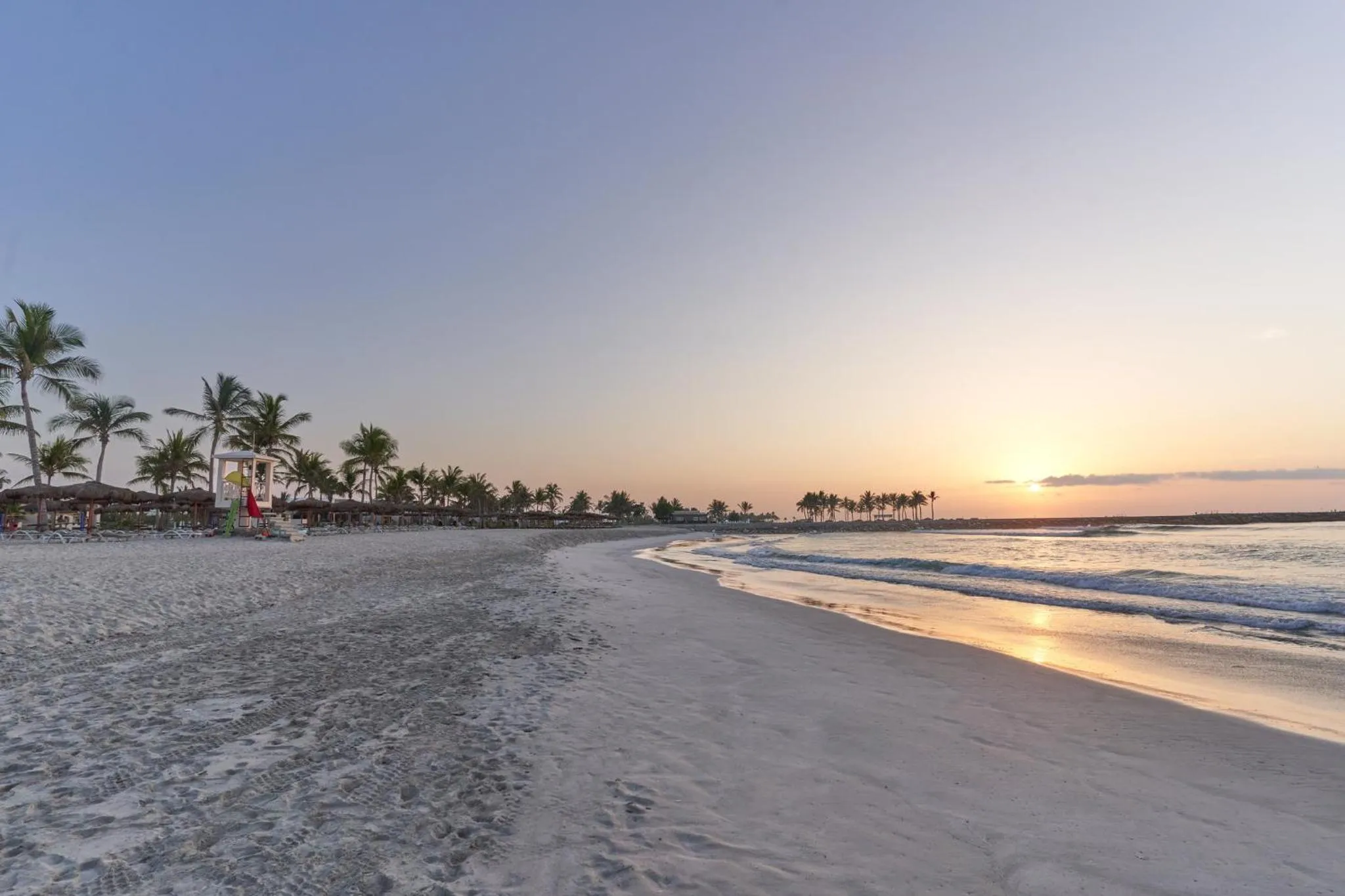 Beach in Salalah Rotana Resort