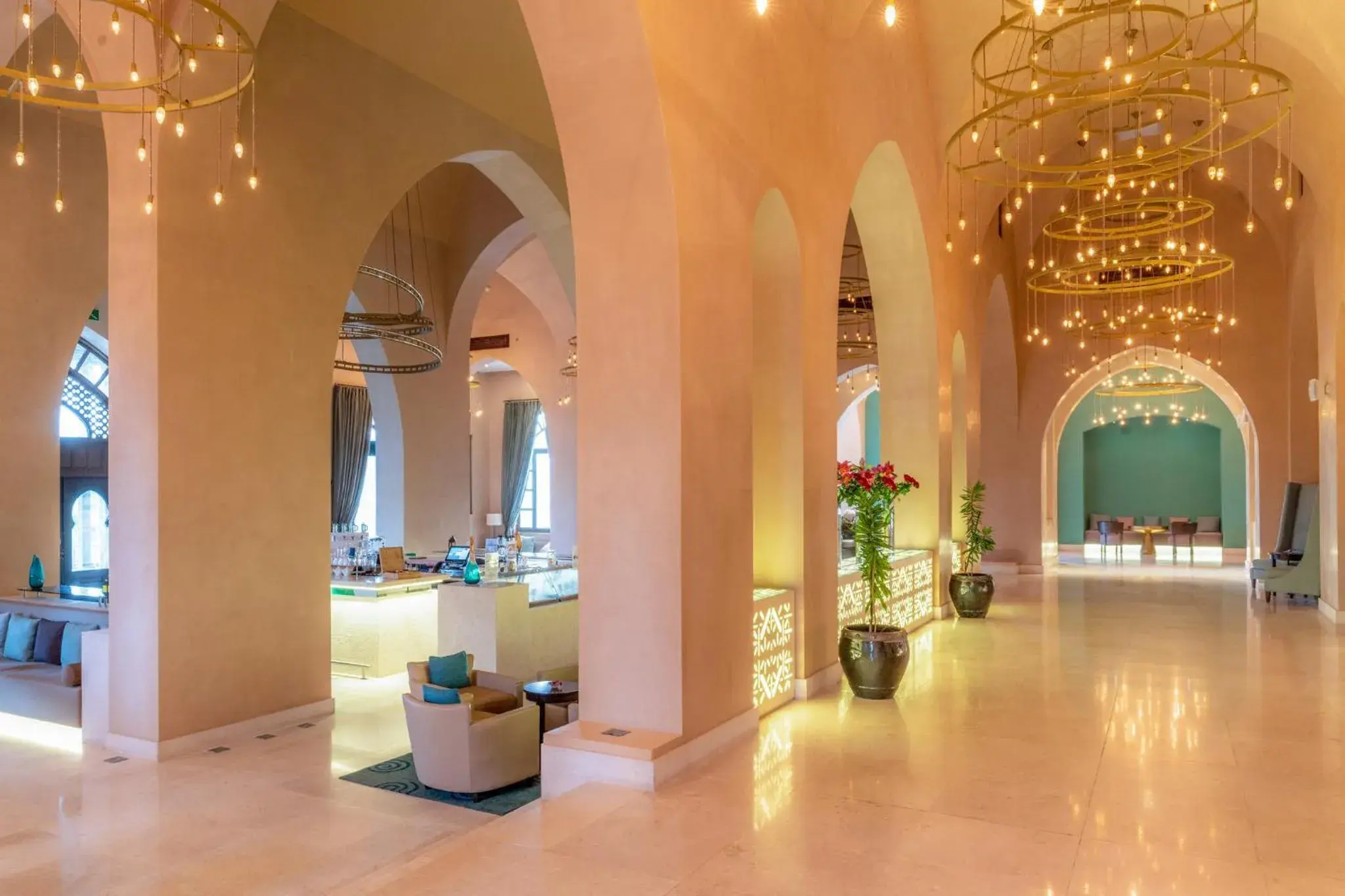 Lounge or bar in Salalah Rotana Resort Lounge or bar in Salalah Rotana Resort