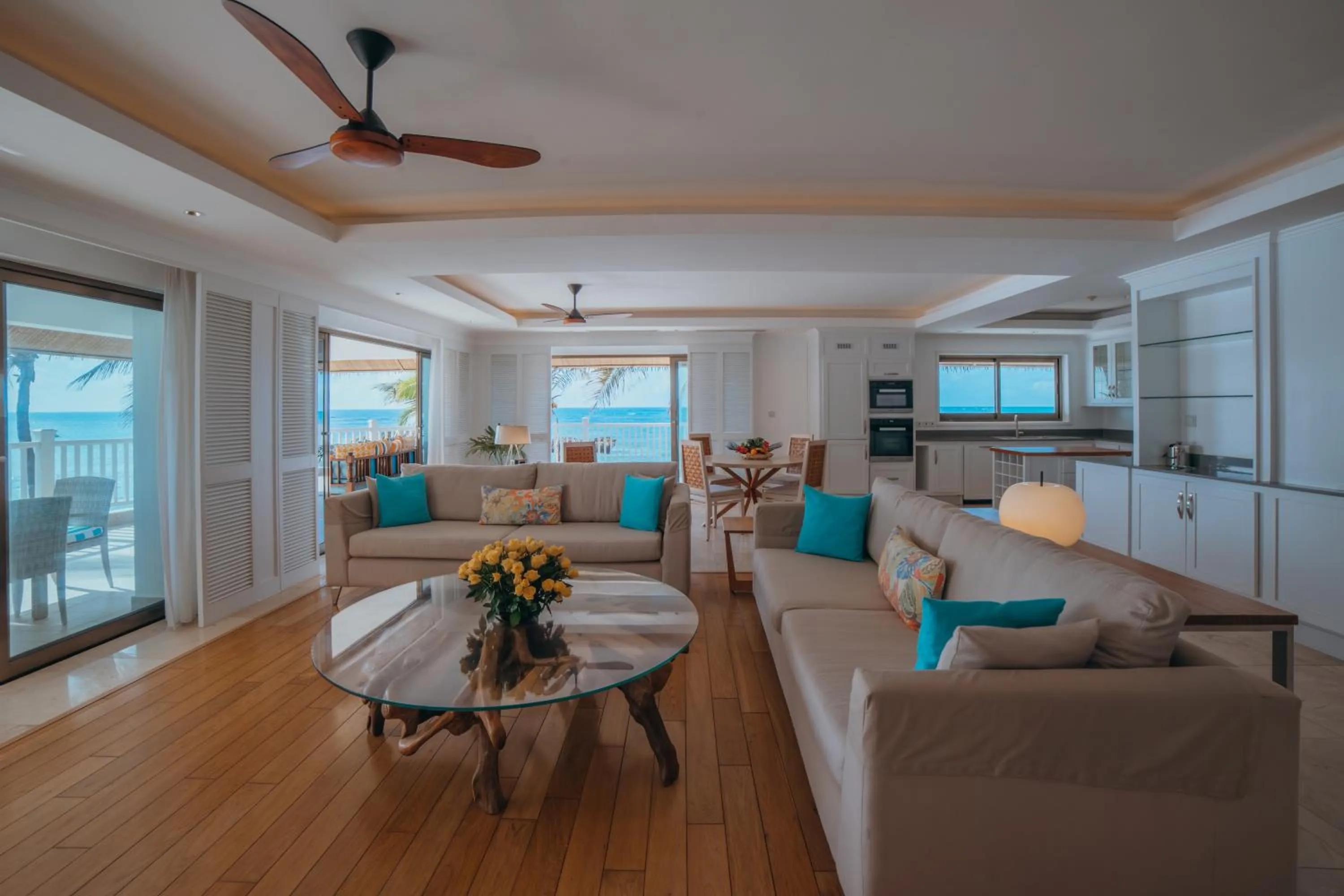 Living room in Hemingways Watamu