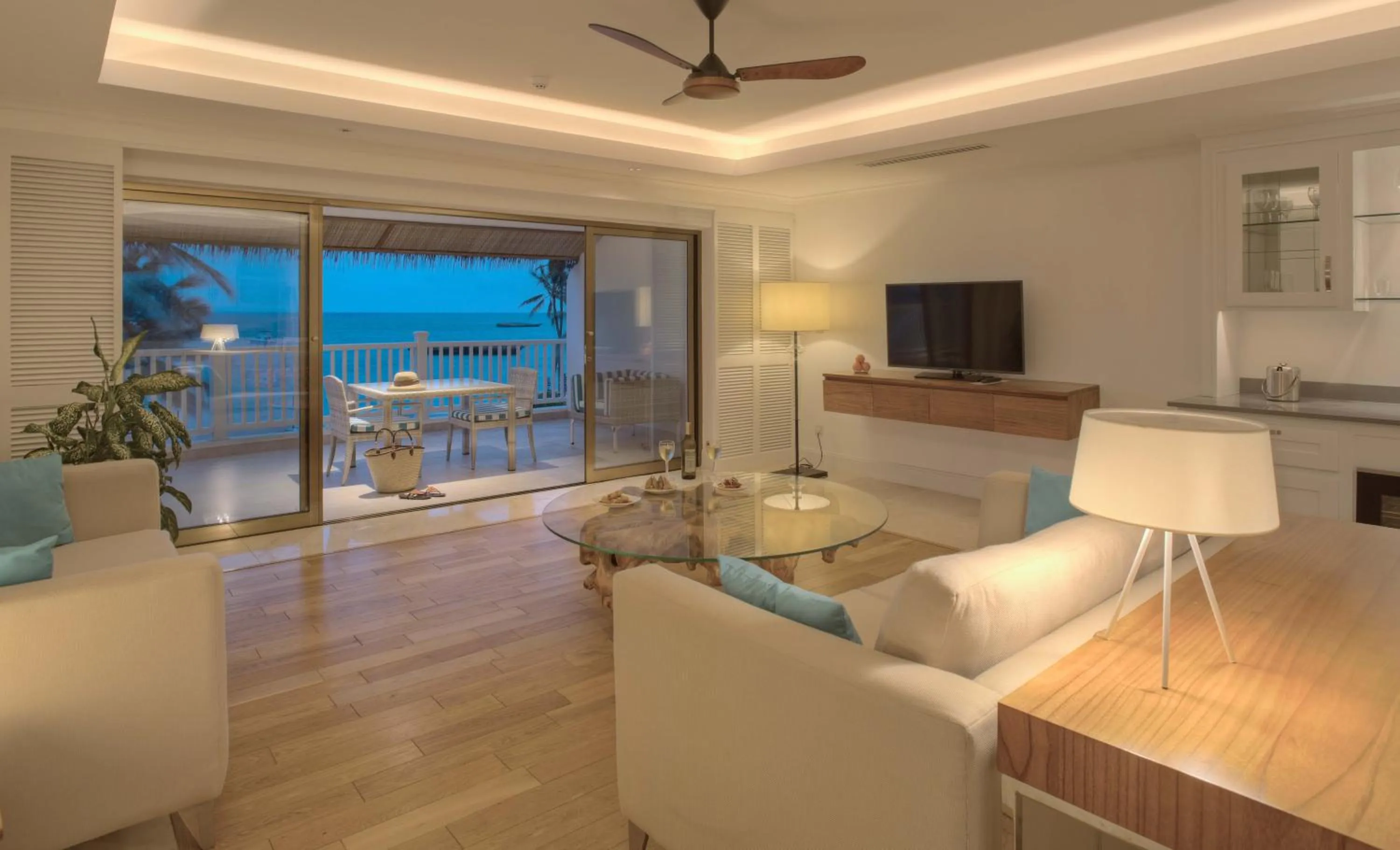 Living room in Hemingways Watamu