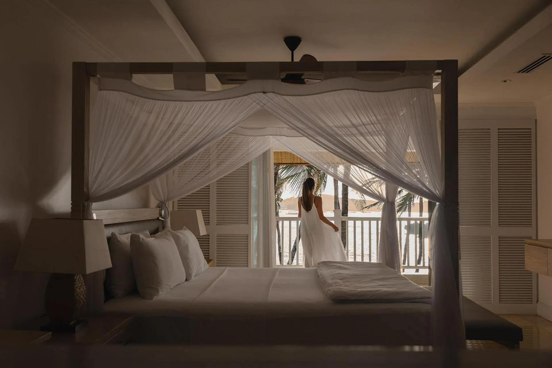 Balcony/Terrace, Bed in Hemingways Watamu