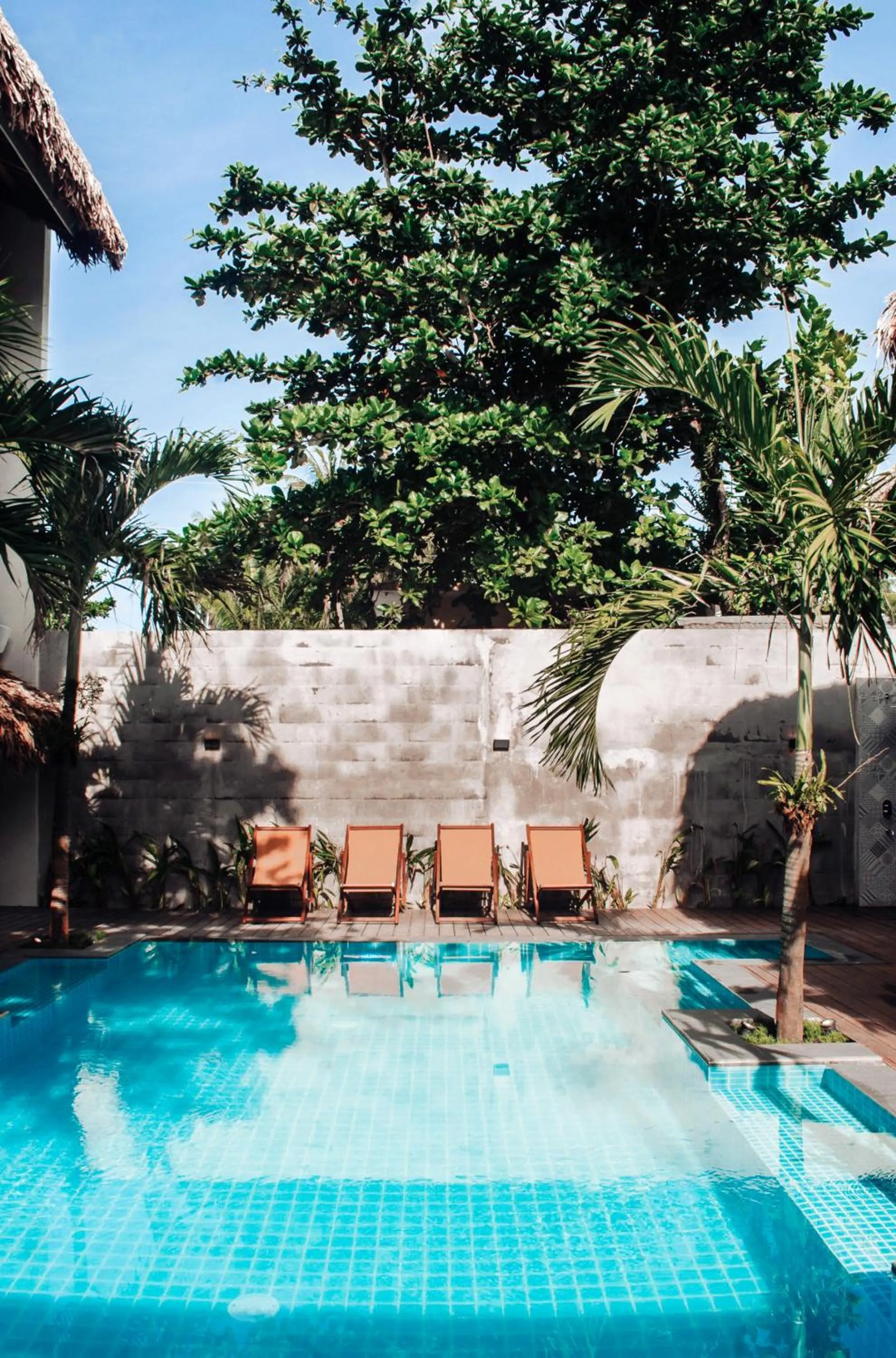Pool view in MUNI MUNI VILLAS SIARGAO