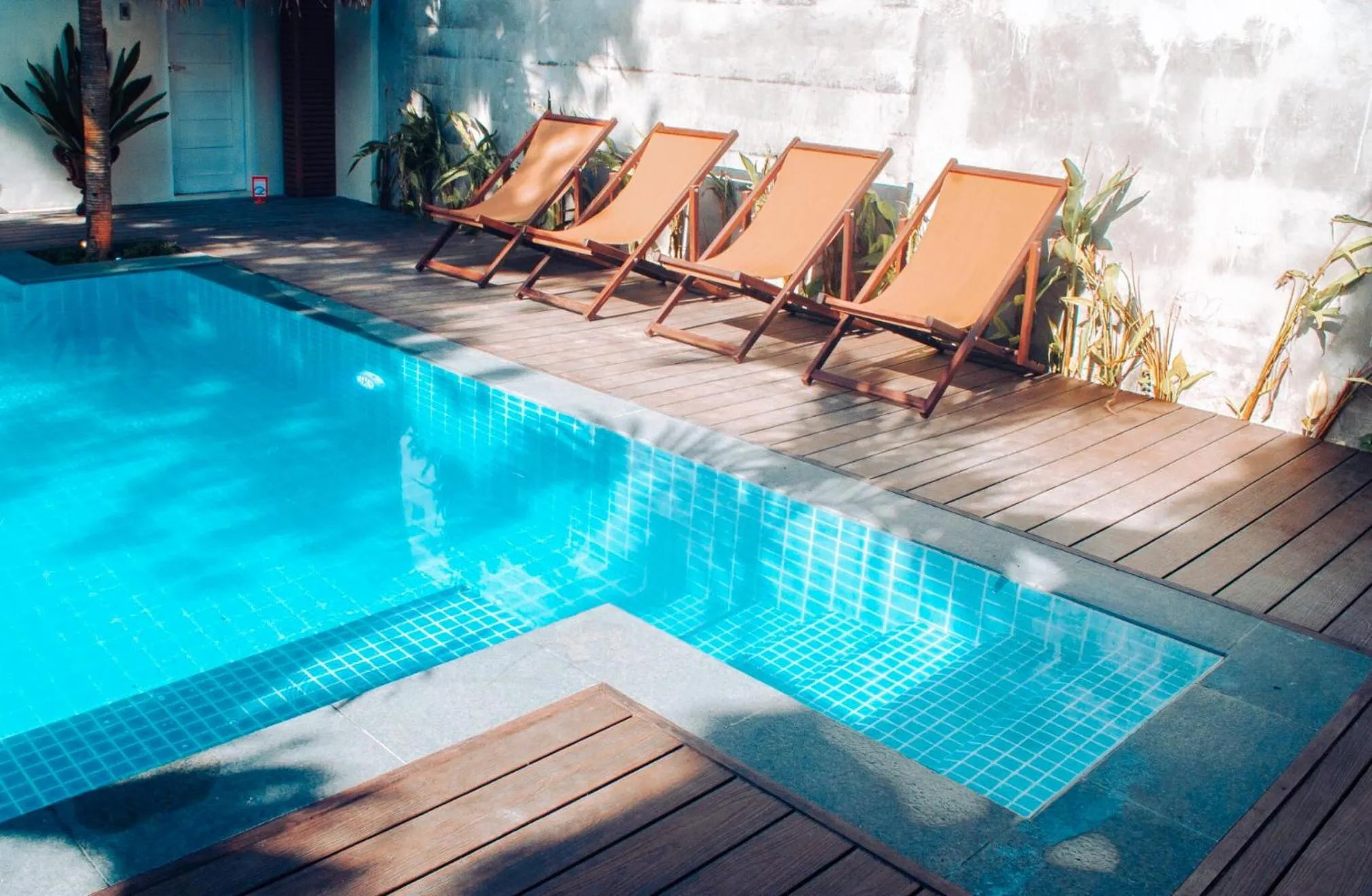 Pool view in MUNI MUNI VILLAS SIARGAO